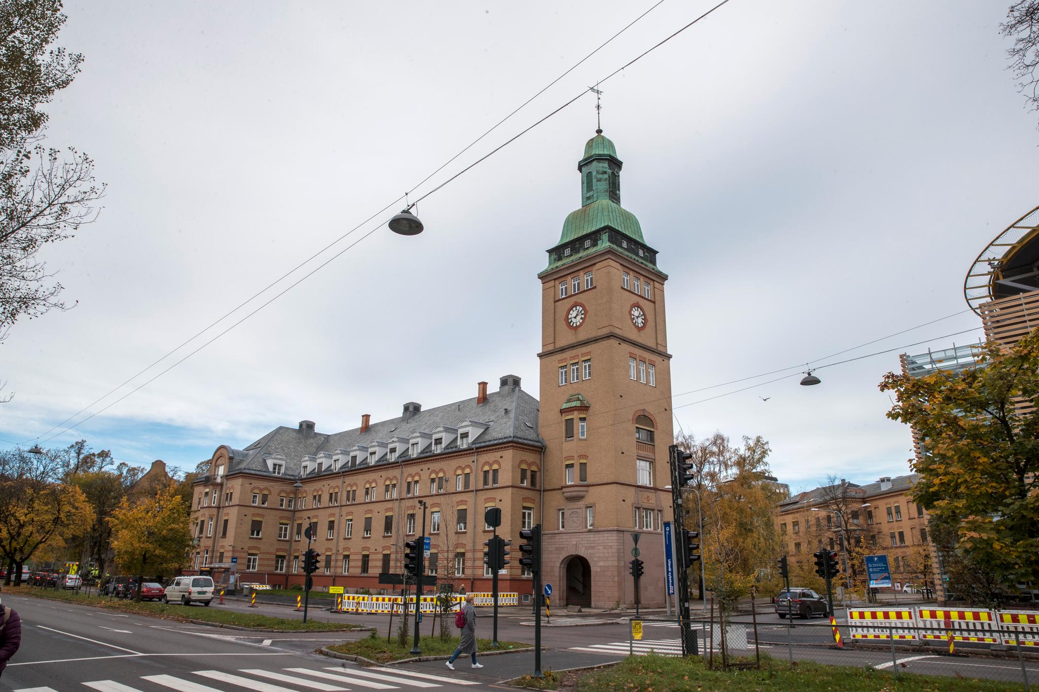 Her er Ullevål sykehus, som vurderes nedlagt.