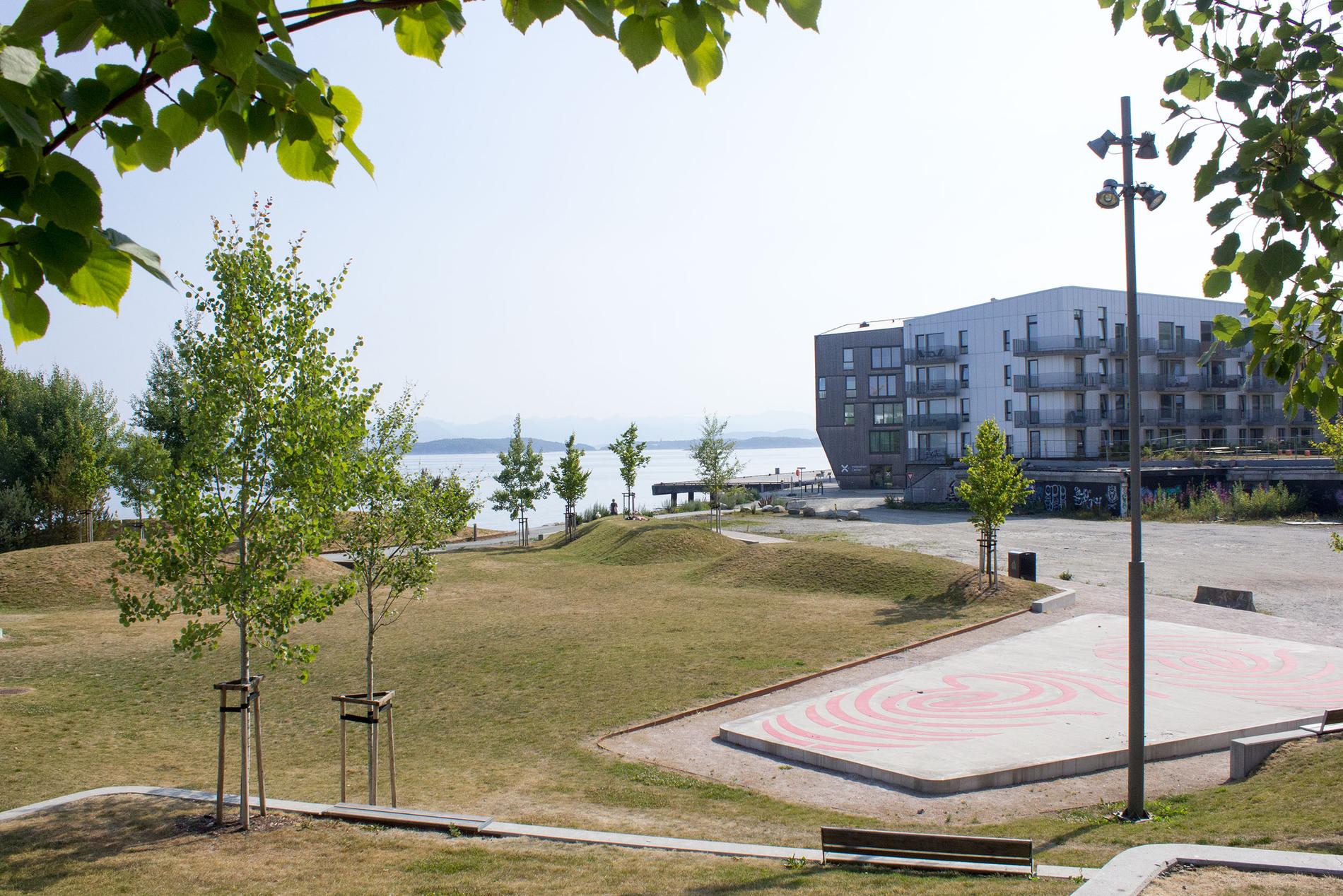 Området til Spiselig byfest strekker seg fra Fermenten til Sjøparken ved Tou Scene. 