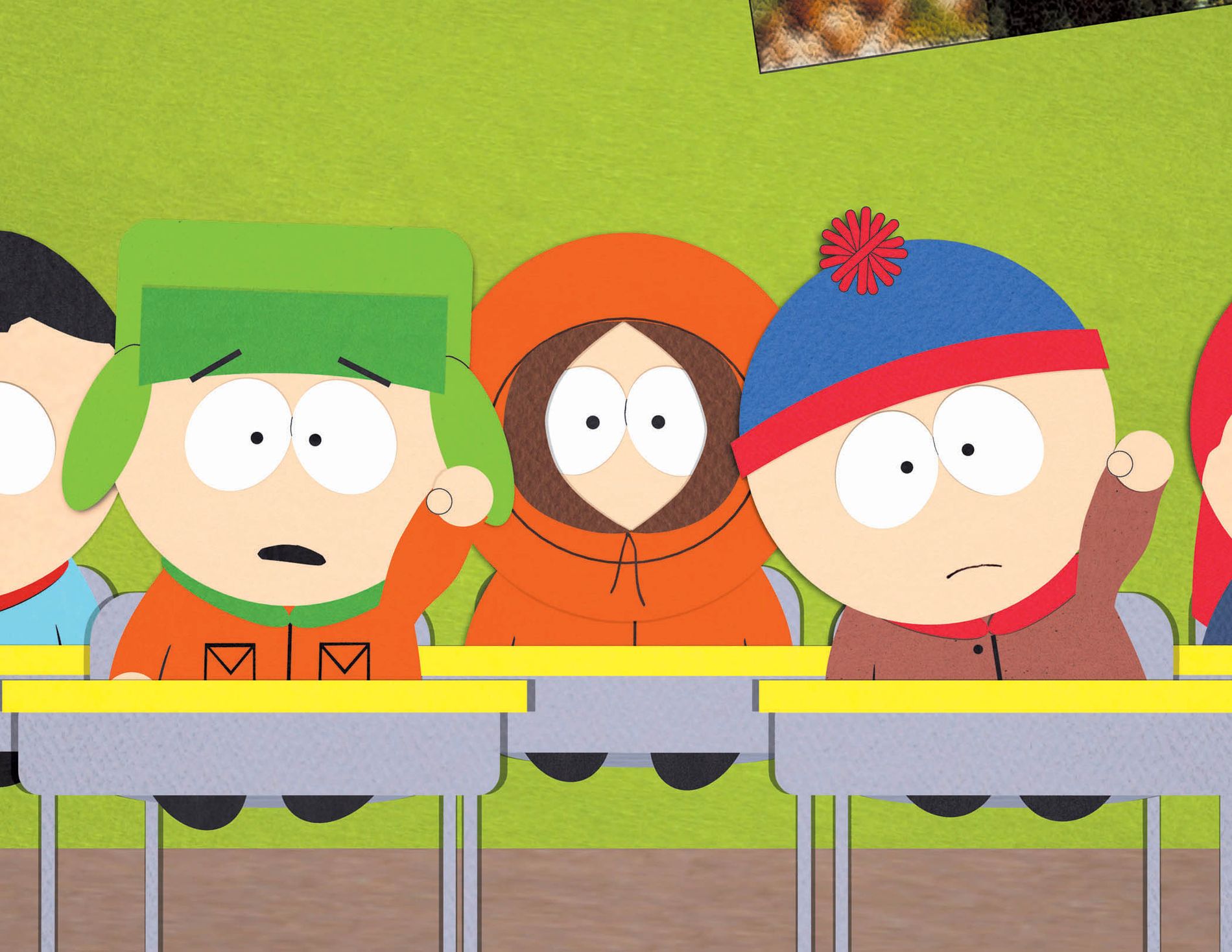 Du skal få se mer av karakterene Kyle, Kenny og Stan. Nå skal South Park-universet bli til 14 filmer. 