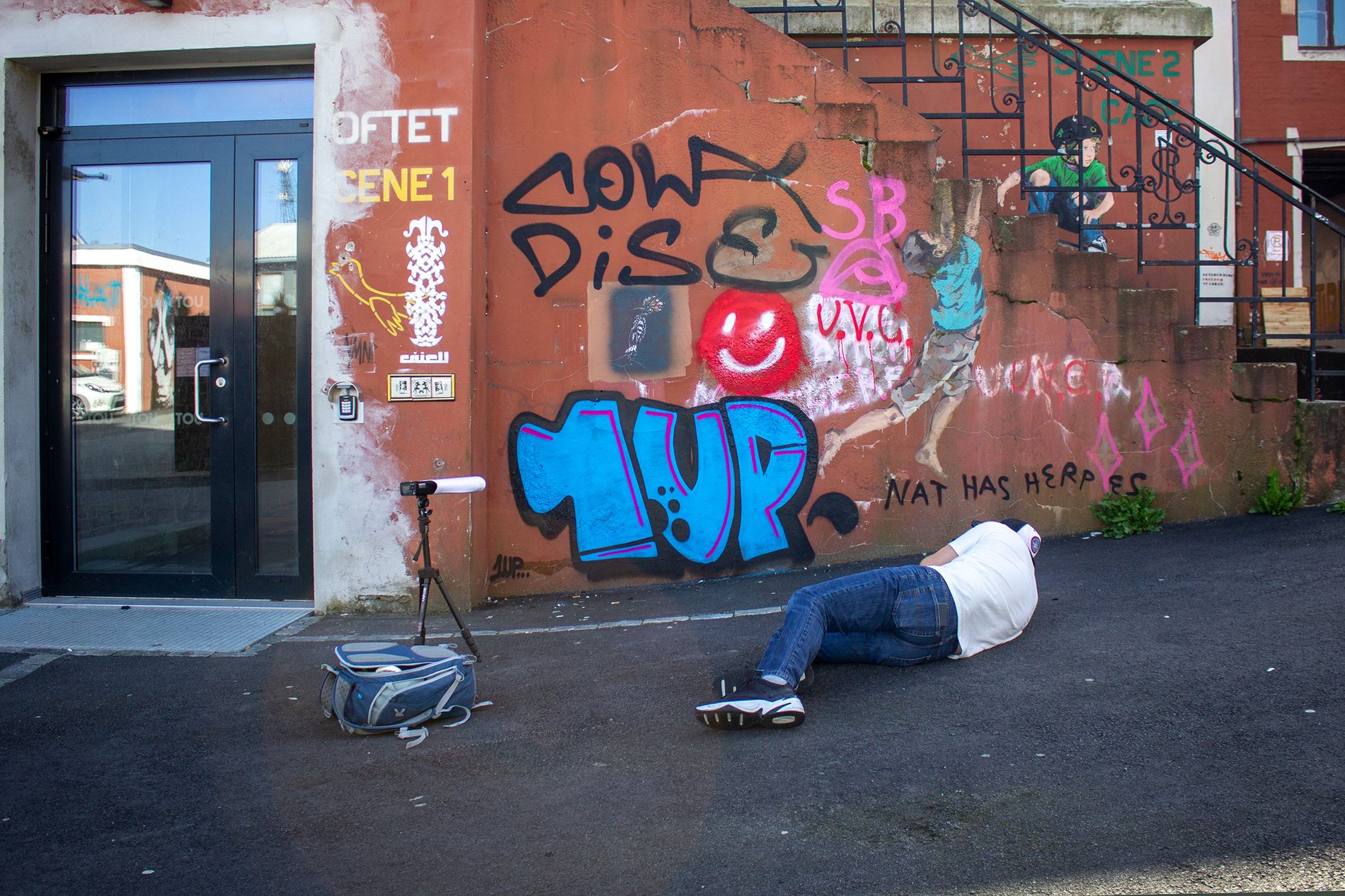 1UP er en blant verdens mest kjente graffitigrupper fra Berlin. Verkene er både elsket og hatet. 