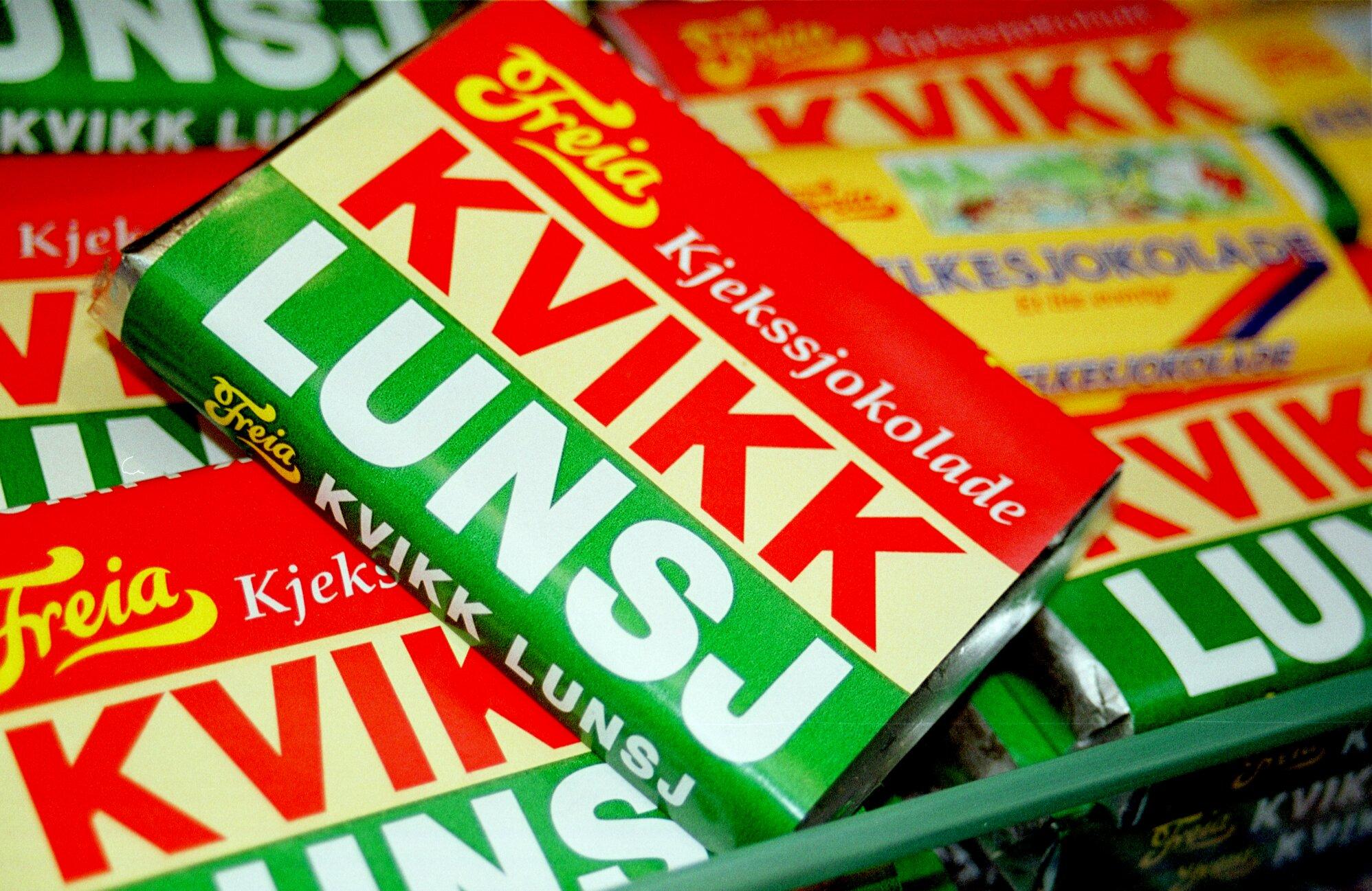 FØLGESVENN: Kvikk Lunsj er for mange obligatorisk tilbehør på tur. Sjokoladen har i årevis trykket fjellvettreglene og turtips på emballasjen. 