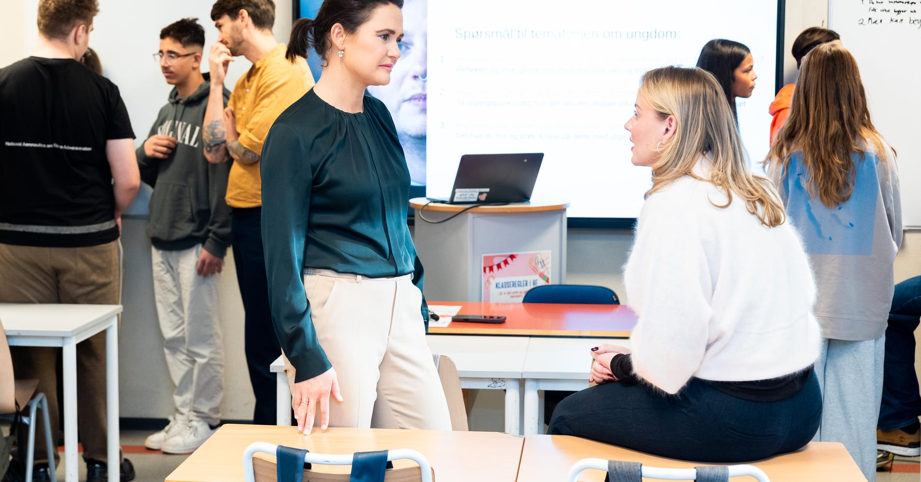 Nordtun mener elever må lære å tåle stress og press