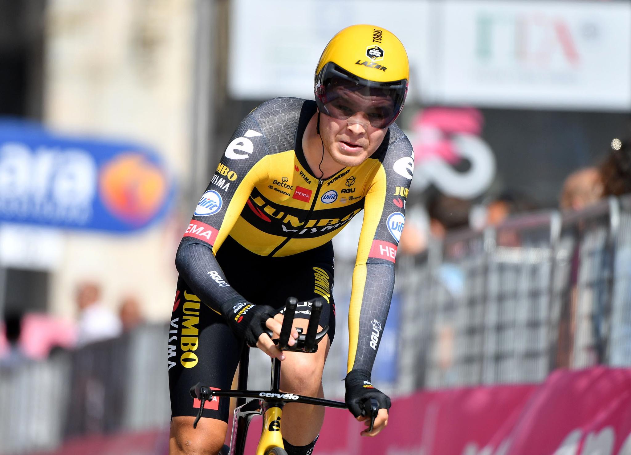 NIENDEPLASS: Tobias Foss sikret det beste norske sammenlagtresultatet i Giro d’Italia. 