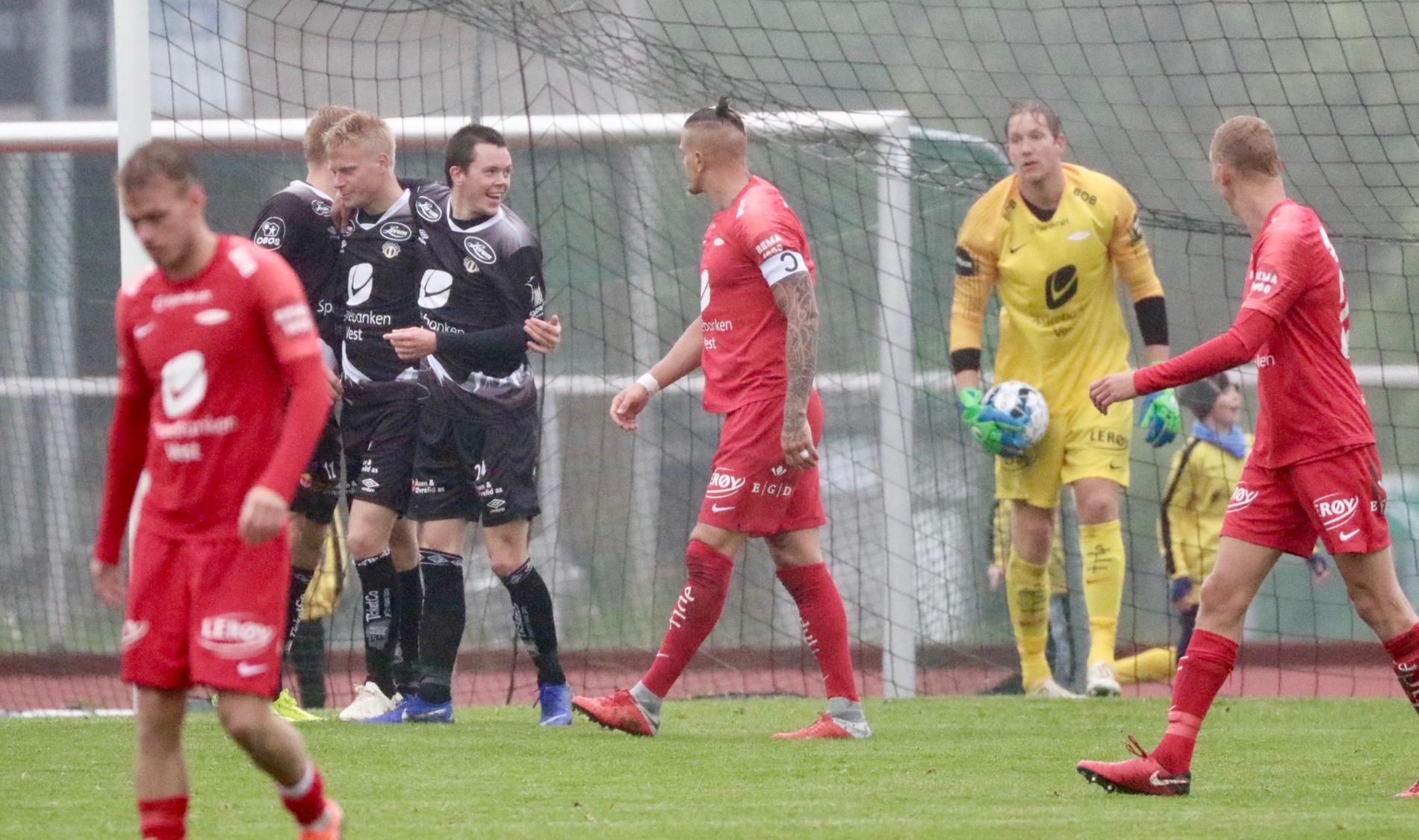 Eirik Holman Johansen fikk ikke mange minutter på banen før han slapp inn 1–2-målet.