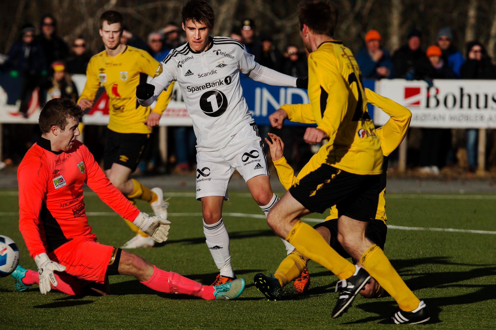 Magnus Stamnestrø scoret to mål mot Åfjord da Rosenborg vant 3-0 og avanserte i cupen.