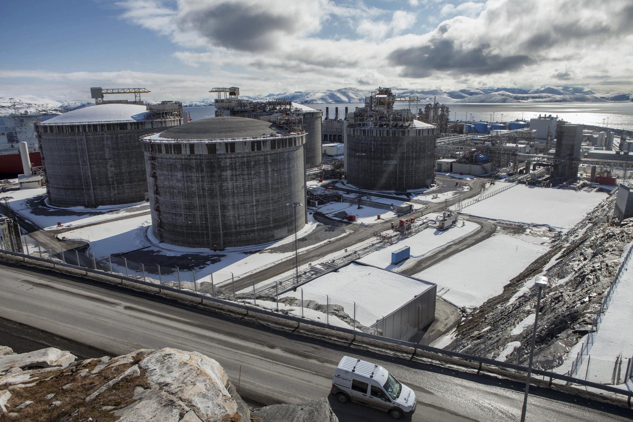 Statoils anlegg på Melkøya er ett av to i Norge som driver med fangst og lagring av CO2 i stor skala. Melkøya ligger utenfor Hammerfest og er mottak for naturgass fra Snøhvit-feltet. 