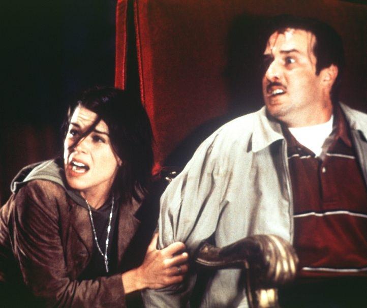 Neve Campbell og David Arquette i «Scream 3».
