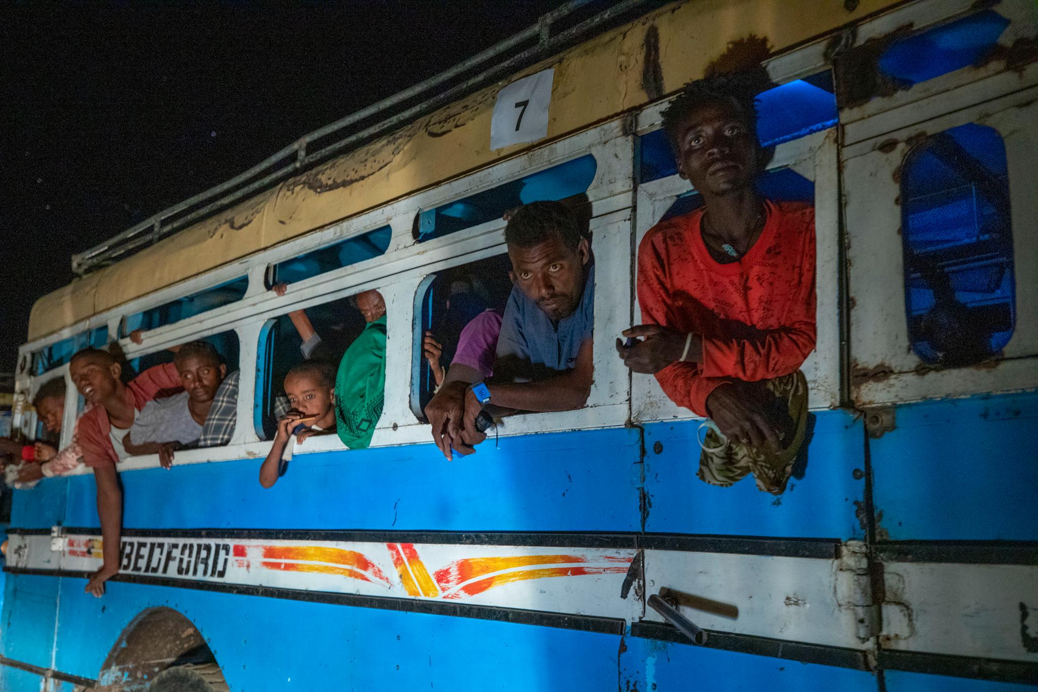 Det finnes lite offentlig tilgjengelig fotodokumentasjon av konflikten i Etiopia. Her ankommer flyktninger fra Tigray ankom 11. desember flyktningleiren Umm Rakouba i Qadarif i det østlige Sudan, nær grensen til Etiopia ved Lugdi. 