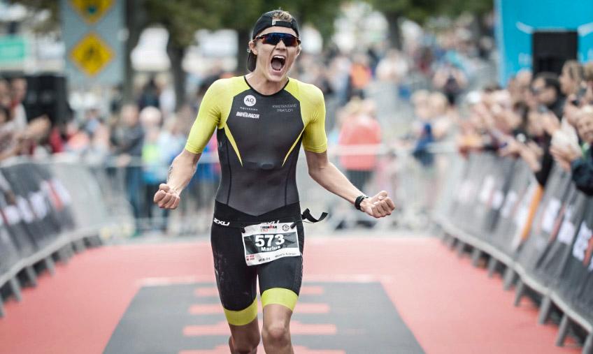 Kristiansanderen Marius Buestad Lohman (19) kapret i fjor andreplass i halvdistanse-løp i aldersklassen 18–24 år, under fjorårets Ironman-konkurranse i Irland.