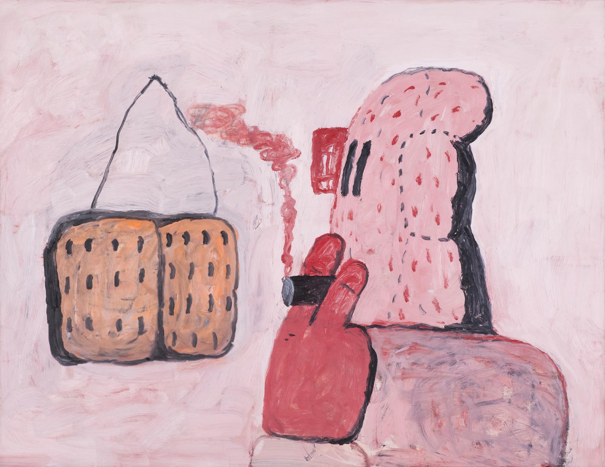 Untitled, Philip Guston, 1971, Courtesy of Fredriksen Family Collection 
