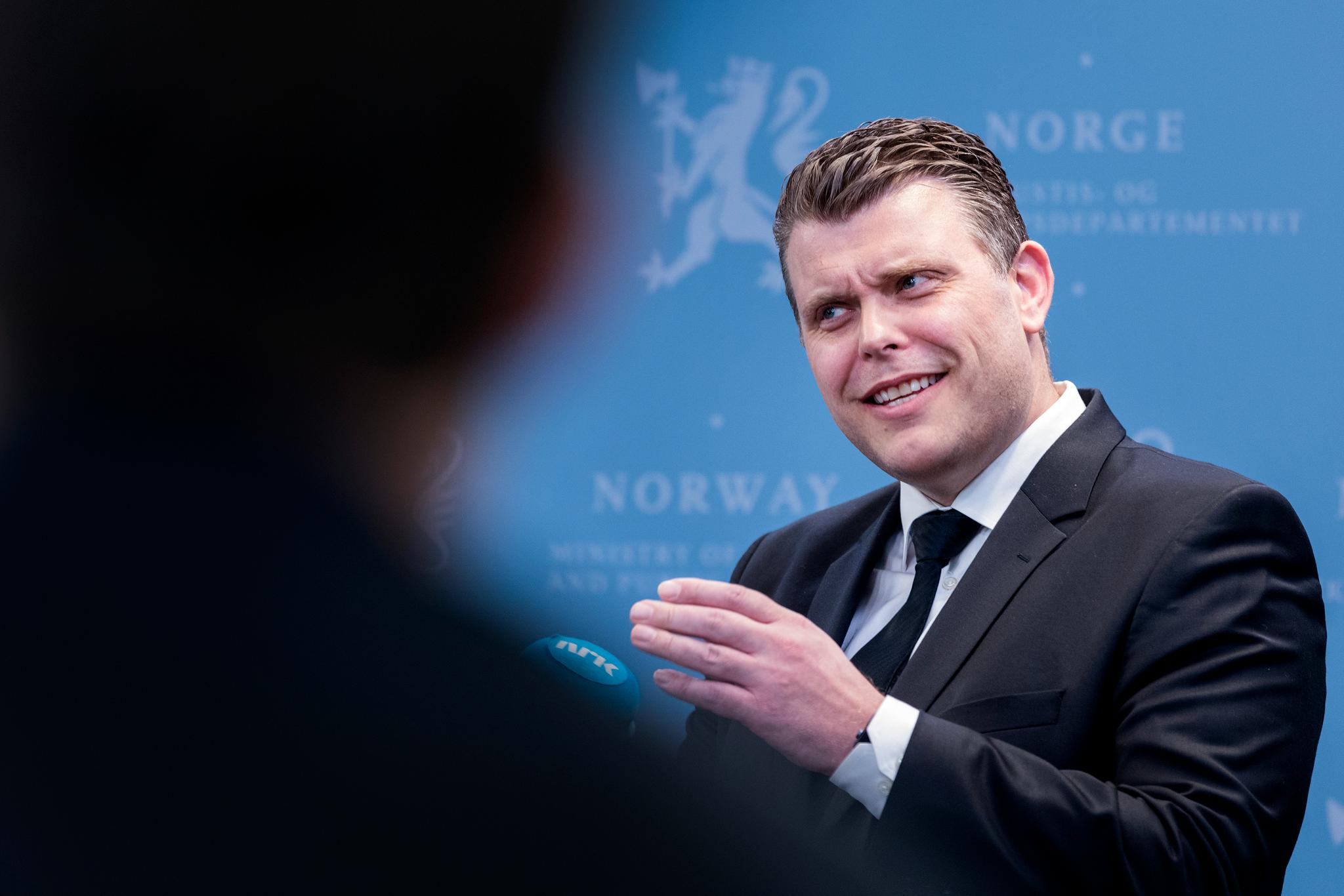 Justisminister Jøran Kallmyr (Frp) vil ikke la IS-krigere med utenlandsk statsborgerskap returnere til Norge. Foto: Gorm Kallestad / NTB scanpix 