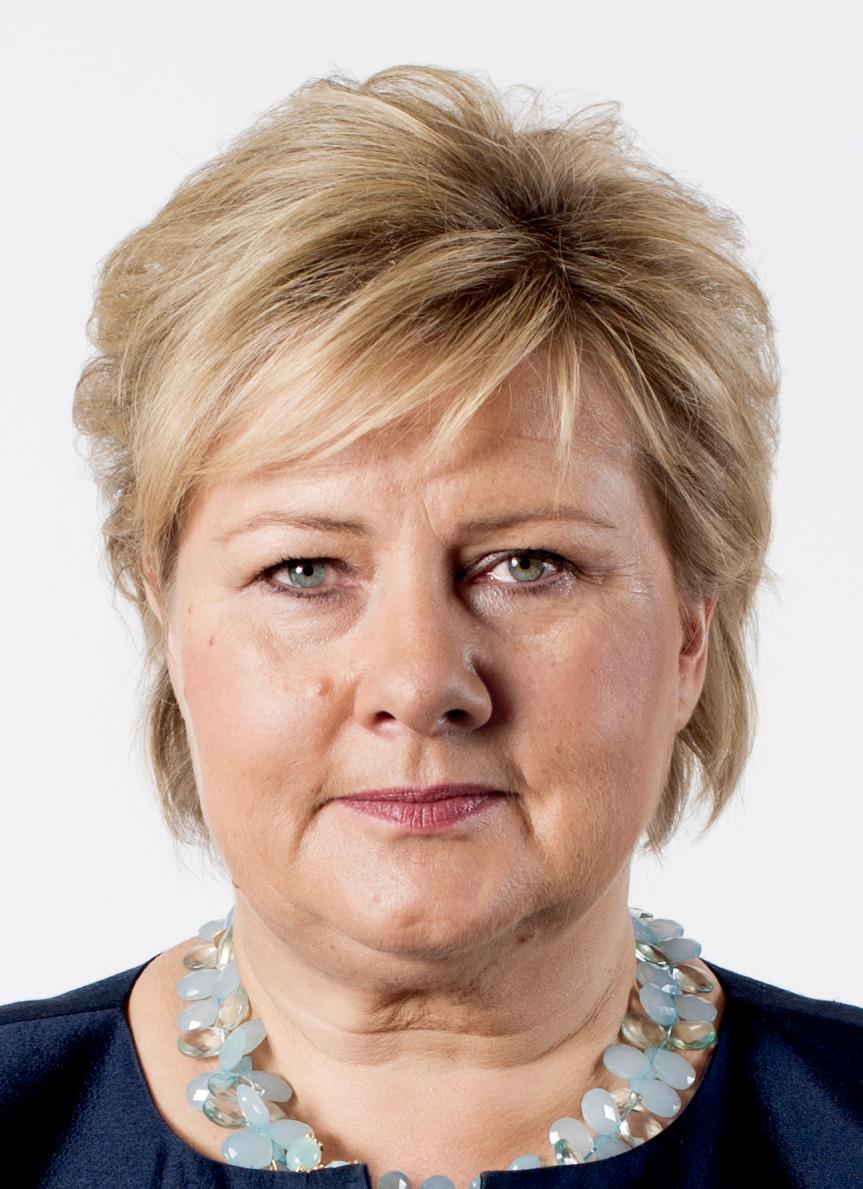 Statsminister Erna Solberg (H)