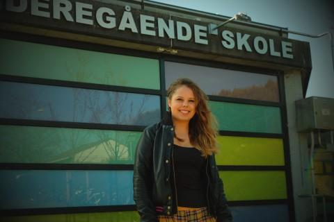 Michelle Bjerklund Kristiansen forteller om et variert og bra miljø på Godalen.