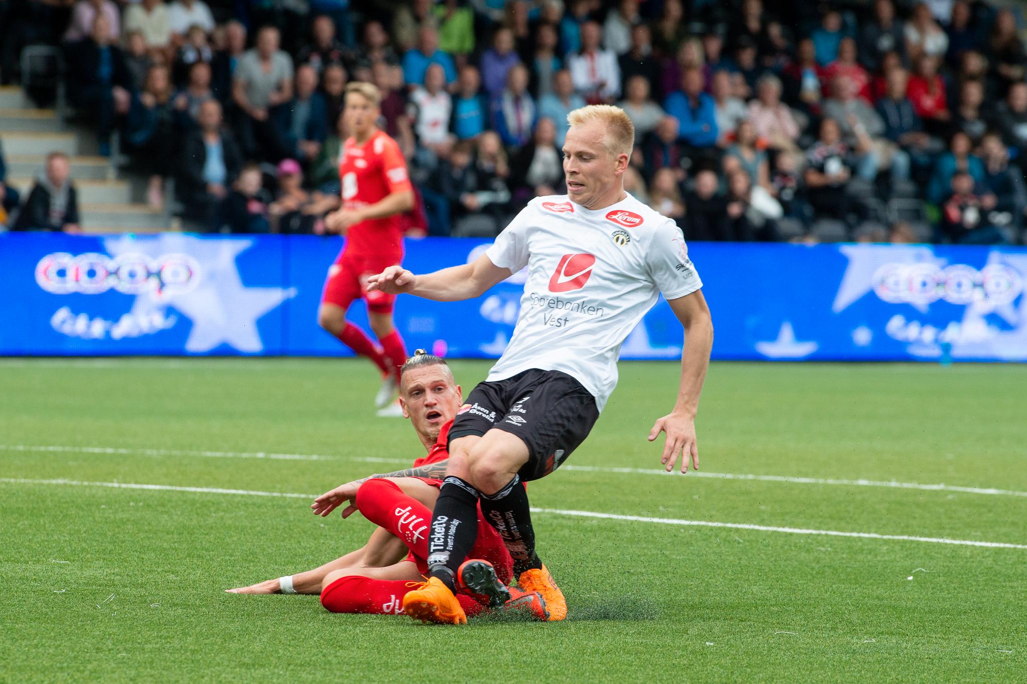 Martin Ramsland får sin siste hjemmekamp som Sogndal-spiller mot Start onsdag 24. juli. 