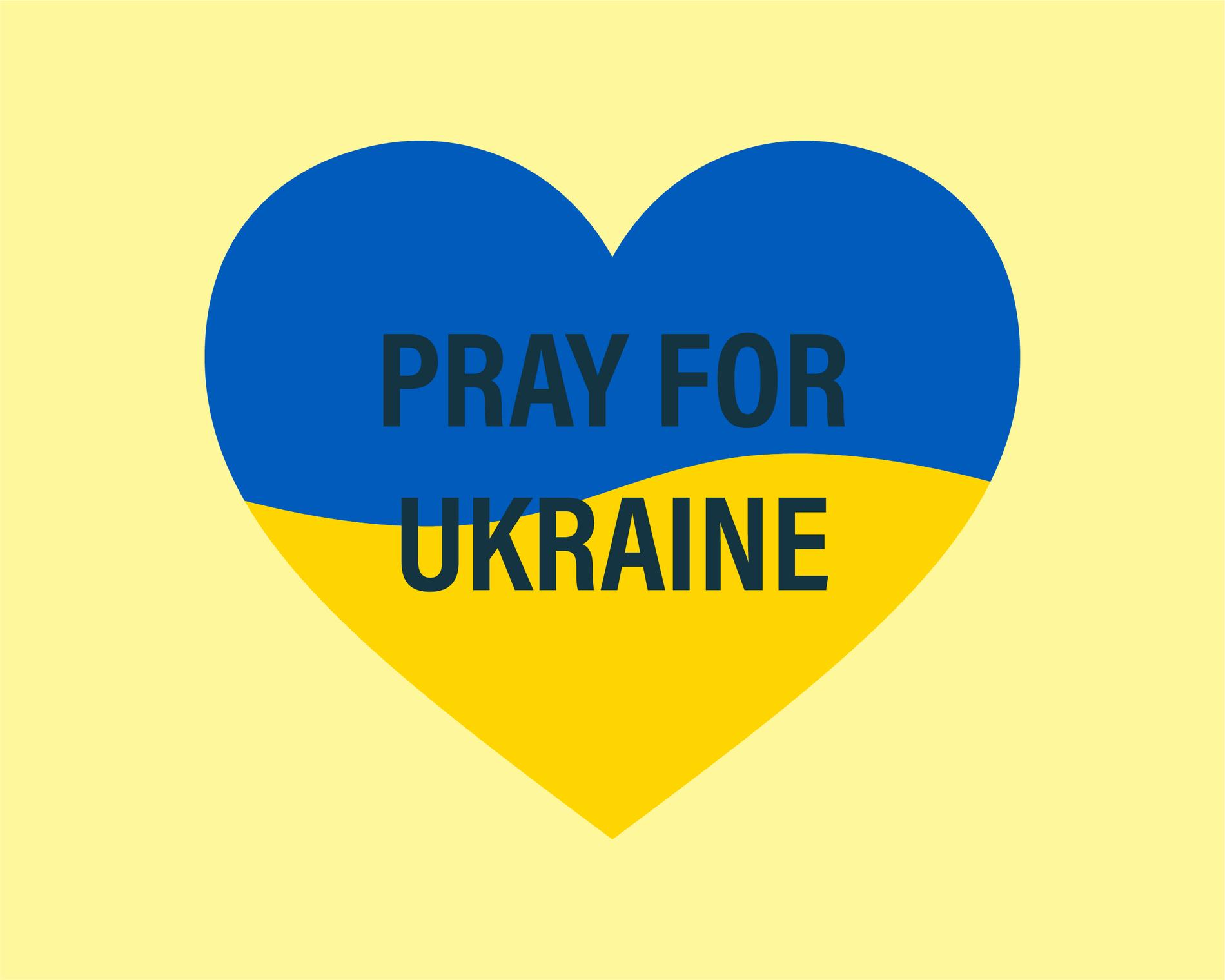 heile verda ber Ukraina, og mange kvar dag mellom klokka 1600 og 1700.