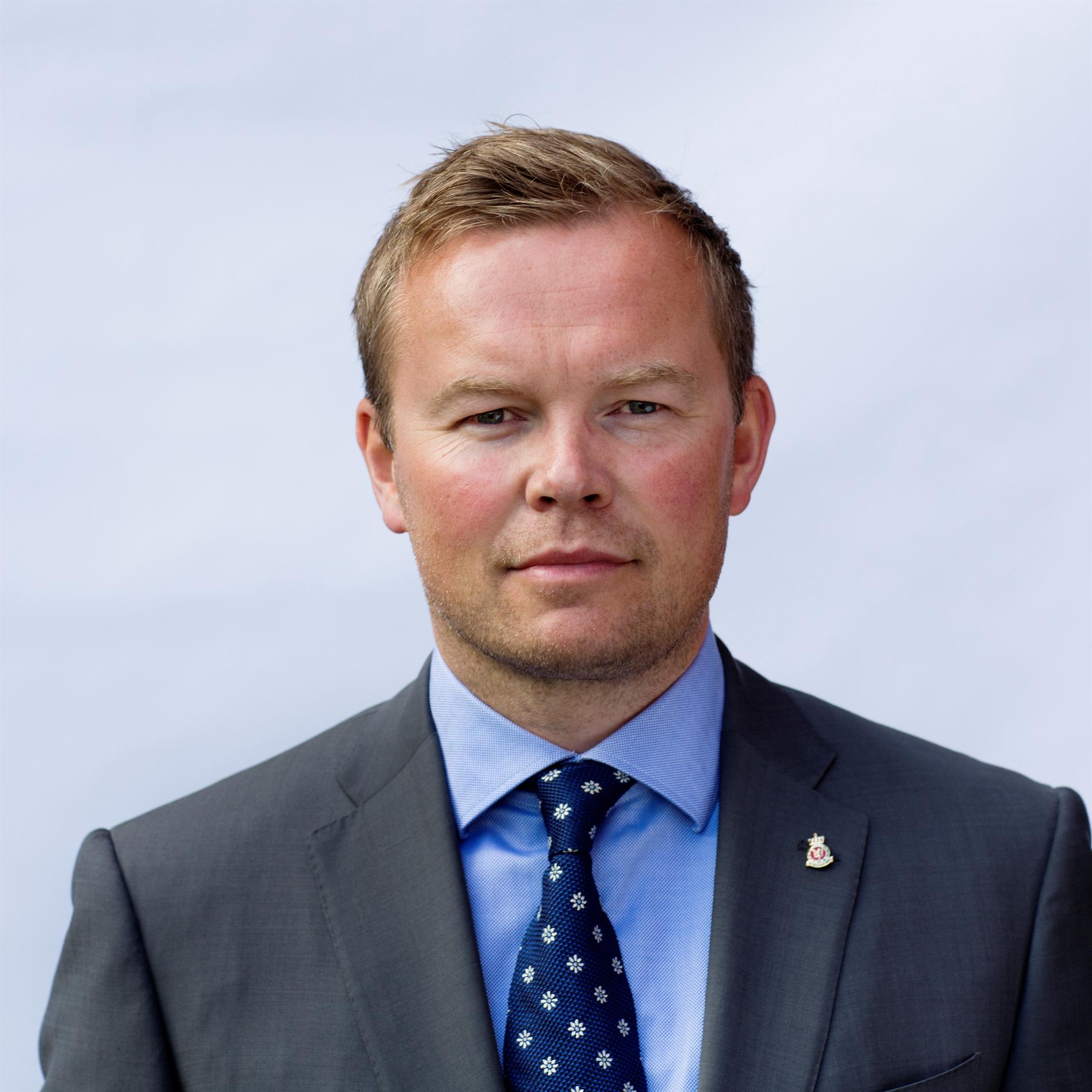  GLEDER SEG: Informasjonsdirektør i Volvo Car Norway, Rune Gutteberg Hansen.
