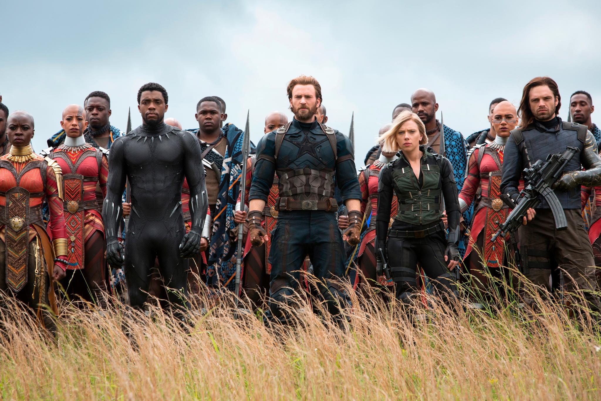 Blockbusteren Avengers: Infinity War får folk til å strømme til kinosalene.