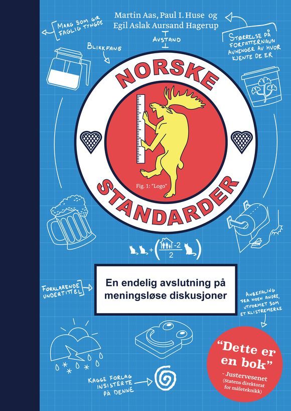 «Norske Standarder»: Boken kom for noen uker siden. Allerede nå skal det trykkes 3000 nye.  