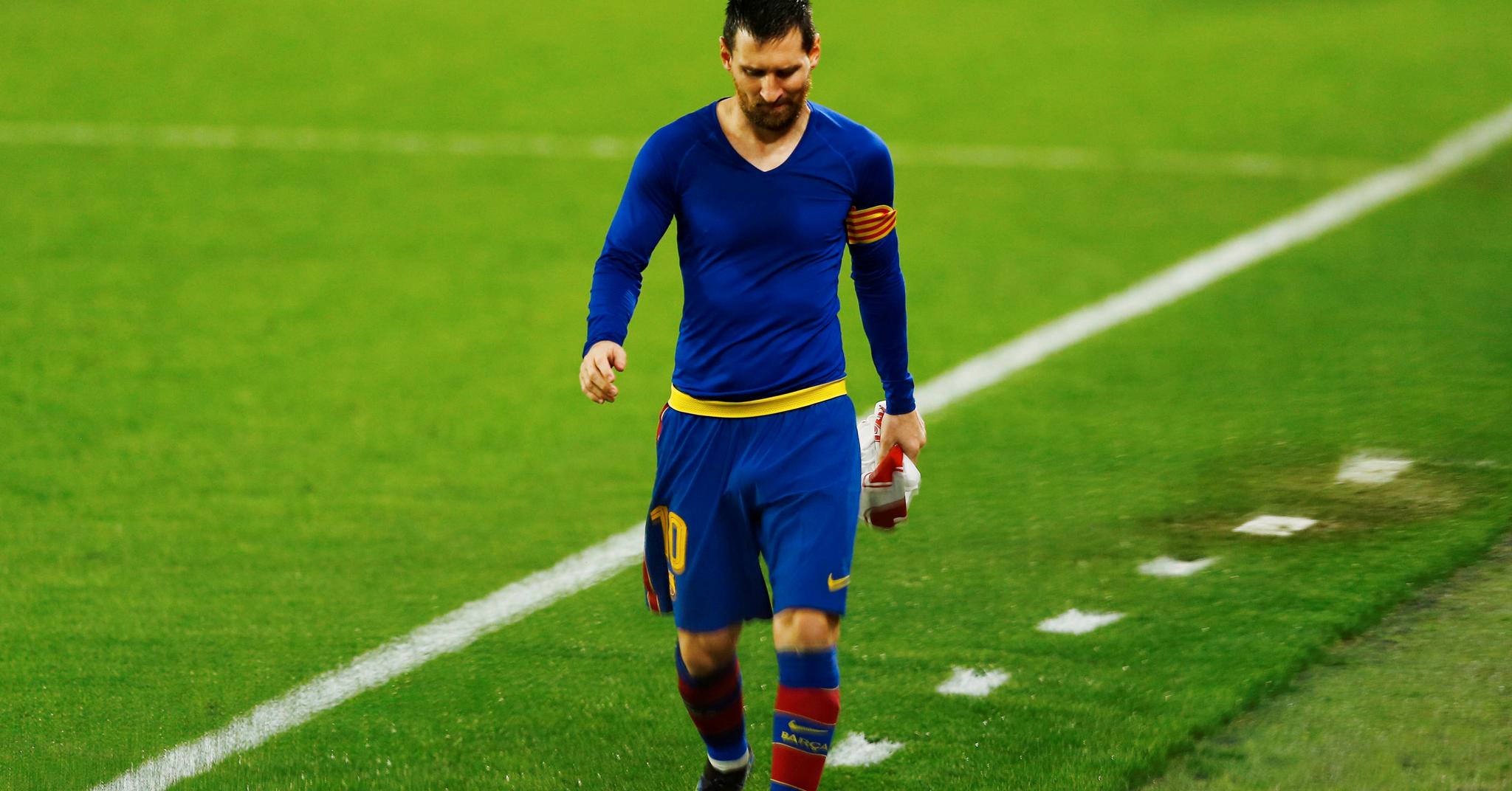 Lionel Messis tid i FC Barcelona kan være over etter 20 år.