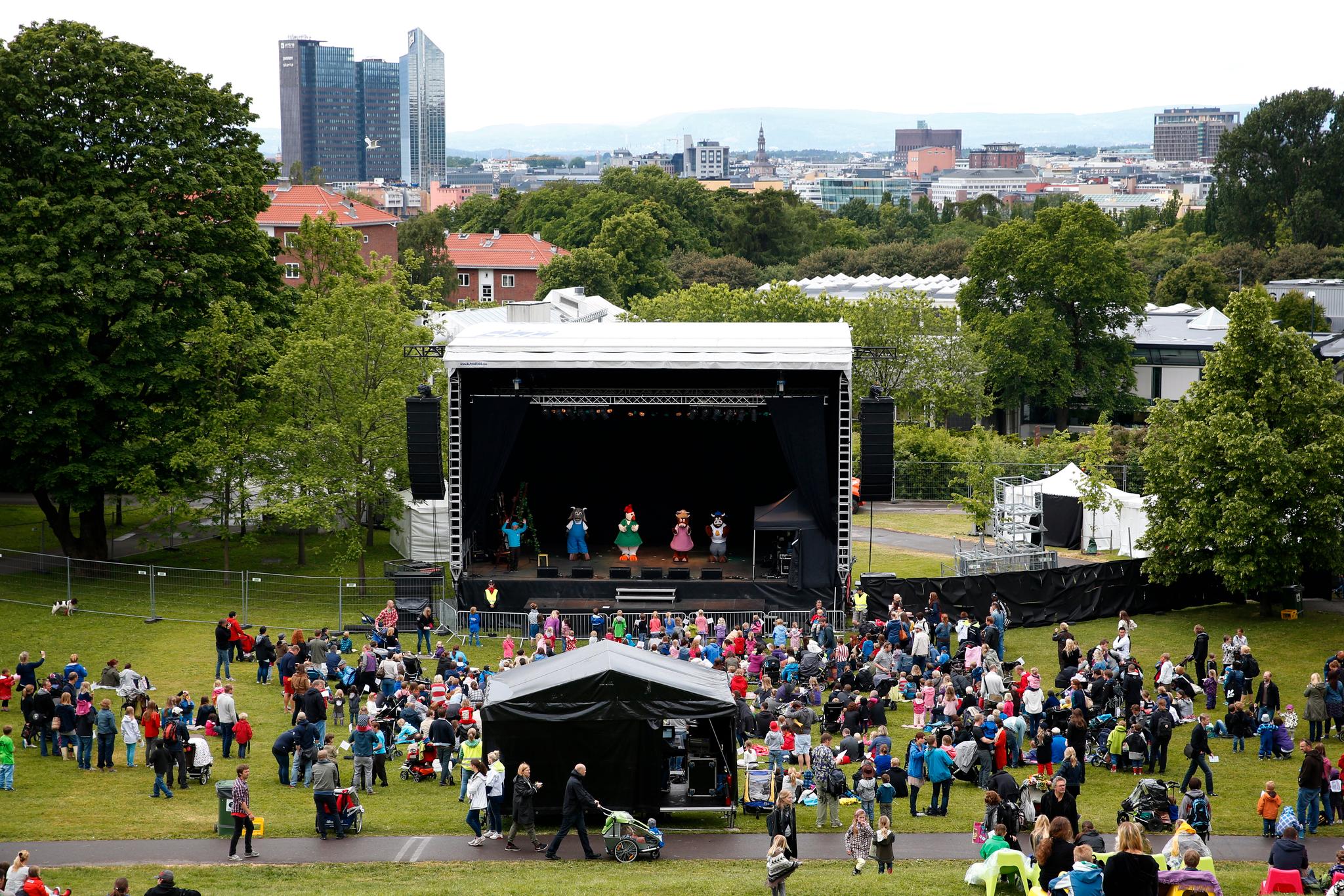 Miniøya har blitt arrangert i Tøyenparken i mange år. Bildet er fra 2012. 