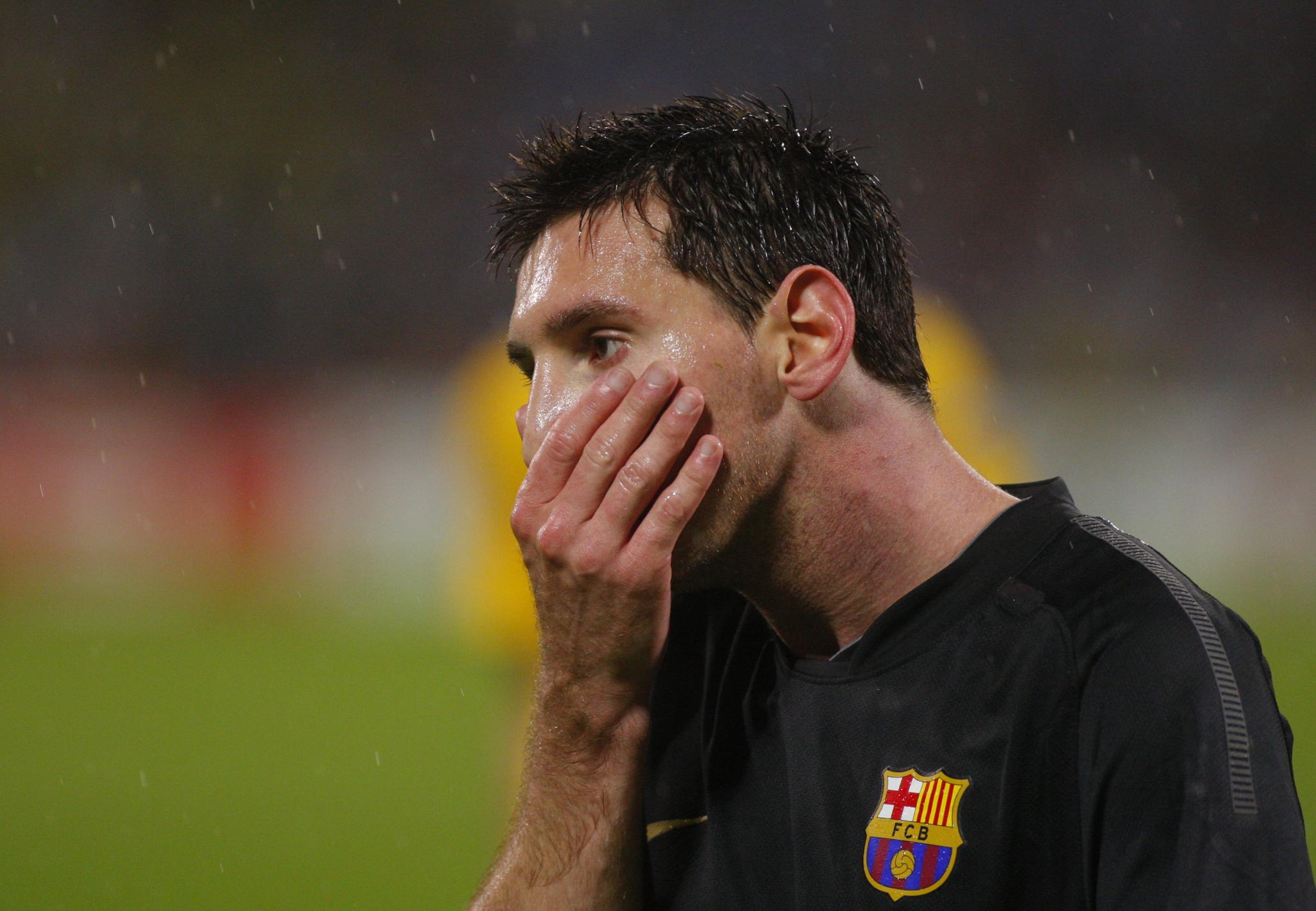 PÅ VEI BORT: På grunn av økonomiske restriksjoner har ikke Barcelona kunnet signere en ny kontrakt med Lionel Messi. 