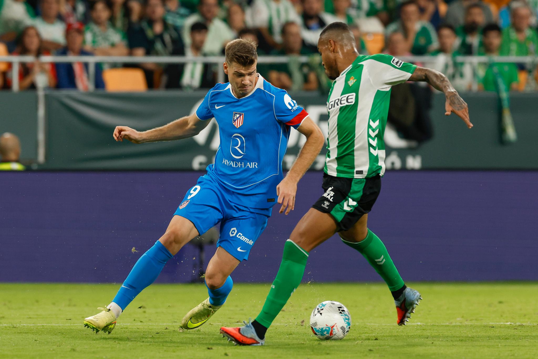 Sørloth fikk 30 minutter for Atlético: 10 av 11 landslagsspillere på banen for klubblaget