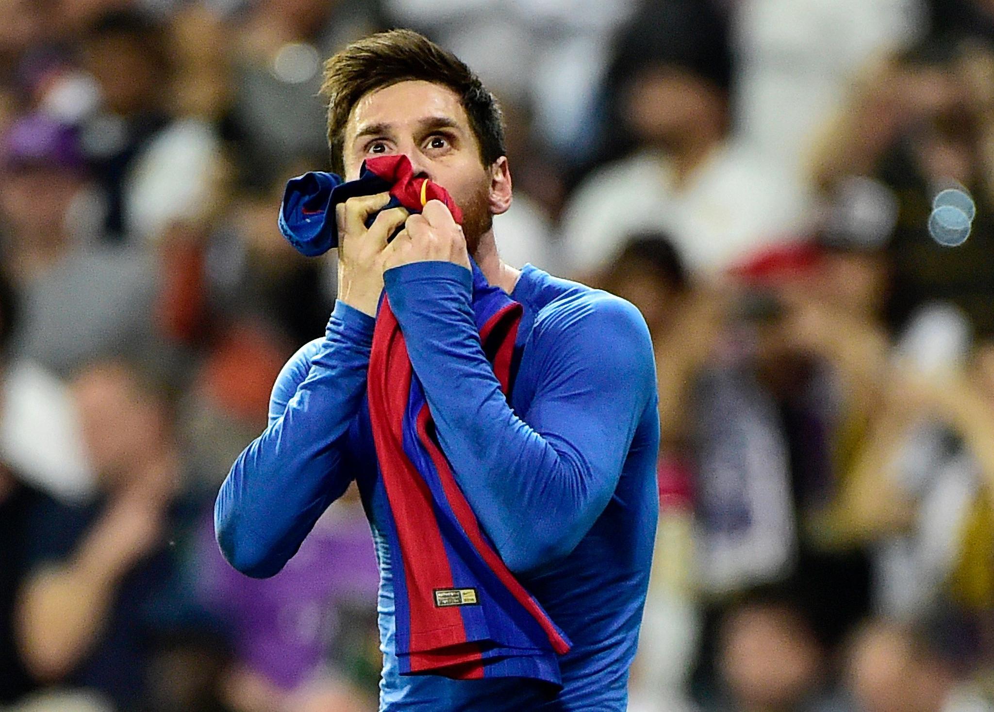 SJOKKNYHET: Lionel Messi er ferdig i Barcelona.