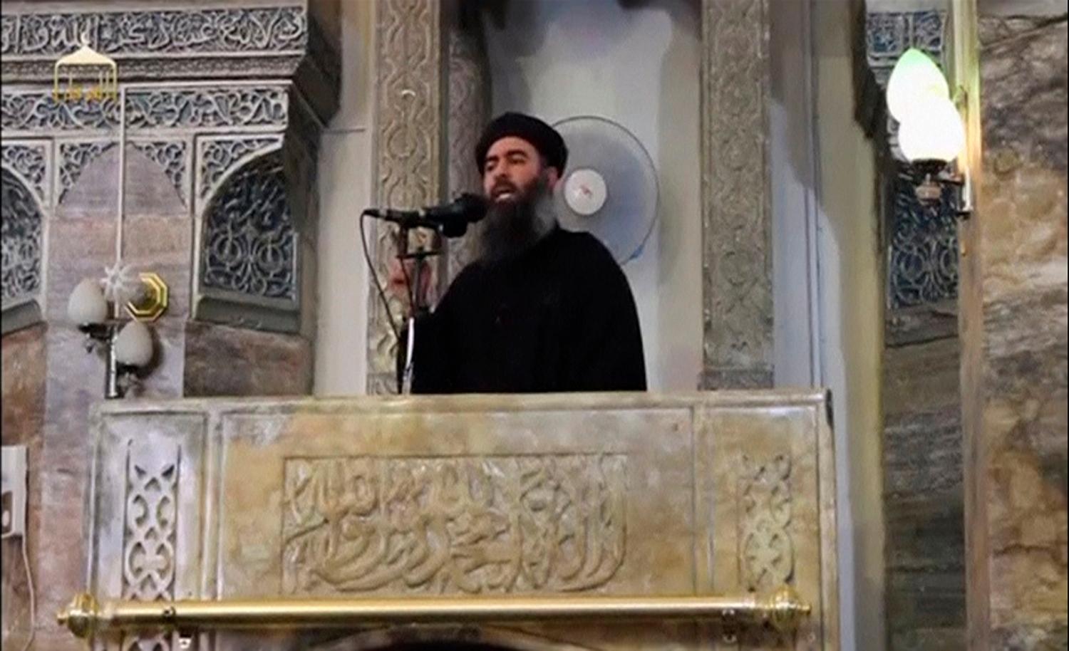 En mann som angivelig var IS-leder Abu Bakr al-Baghdadi holdt en tale i moskeen 4. juli 2014. Moskeen er over 800 år gammel og var et viktig landemerke i Mosul. 