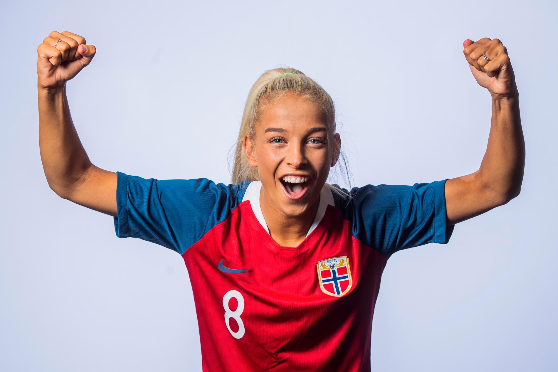 Arna-Bjørnars Rikke Bogetveit Nygard scoret Norges siste mål. 