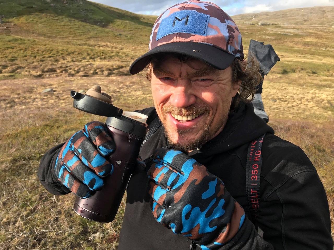 Villmarks- og ekspedisjonsfarer Lars Monsen i egen kolleksjon.