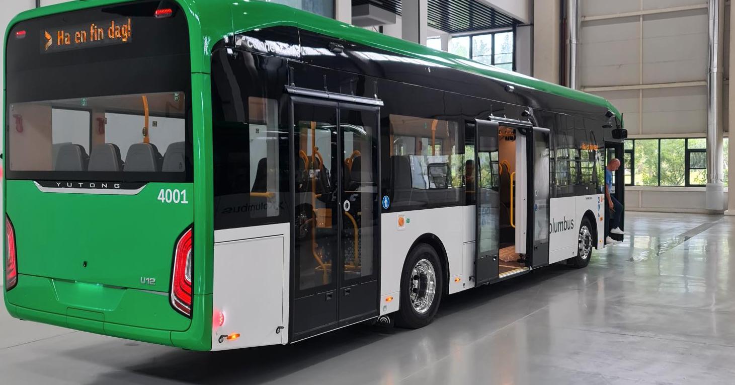 Her er den første nye bussen til Nord-Jæren