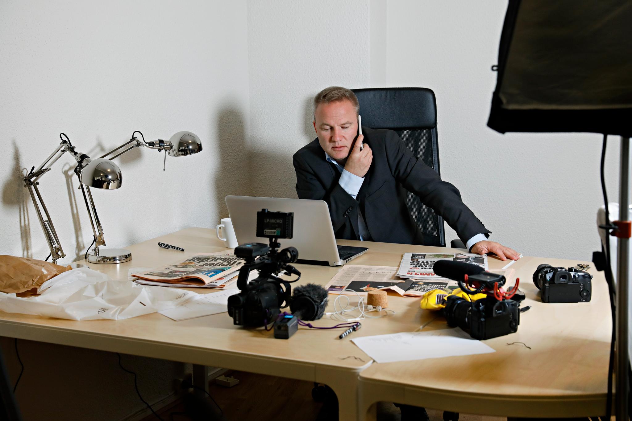 Helge Lurås er blitt redaktør for nettstedet Resett. 