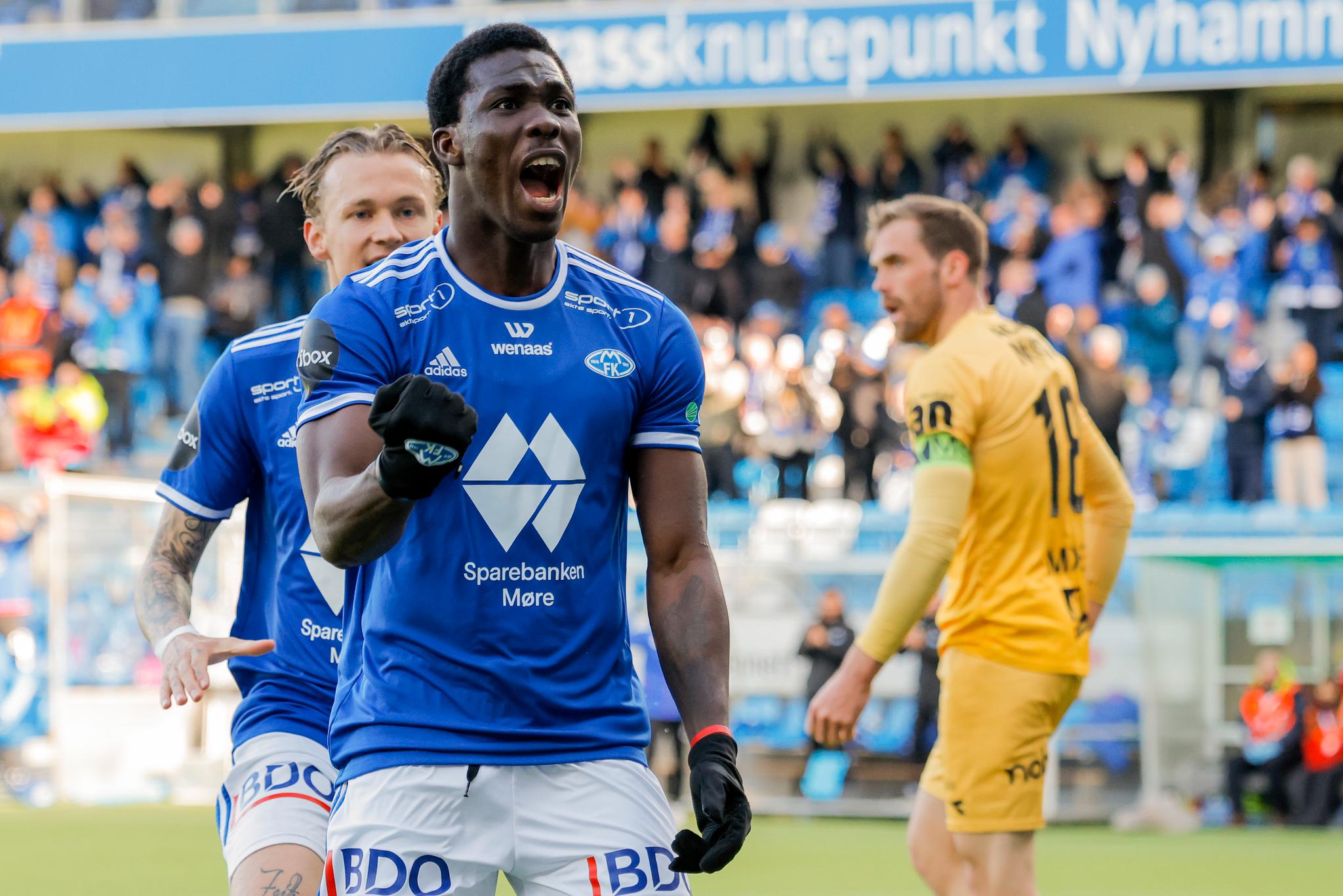 MÅL OG ASSIST: David Fofana hadde en god kamp mot Bodø/Glimt. 