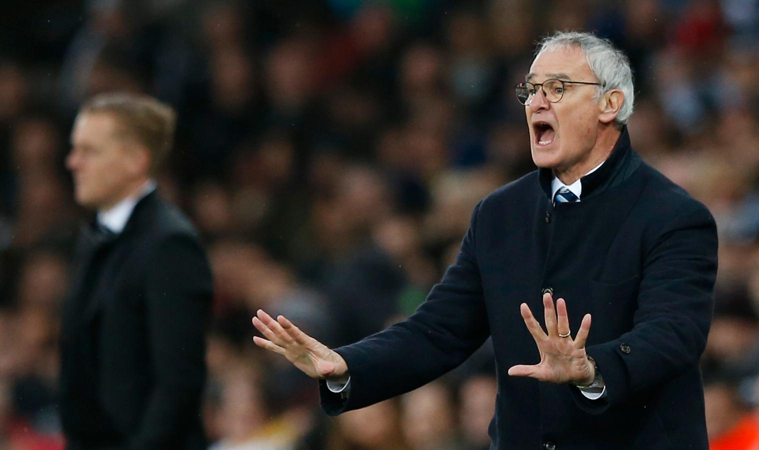SJEF FOR DE GODE TIDER: Syv runder før sesongslutt leder systematikeren Claudio Ranieri og Leicester sensasjonelt Premier League. 