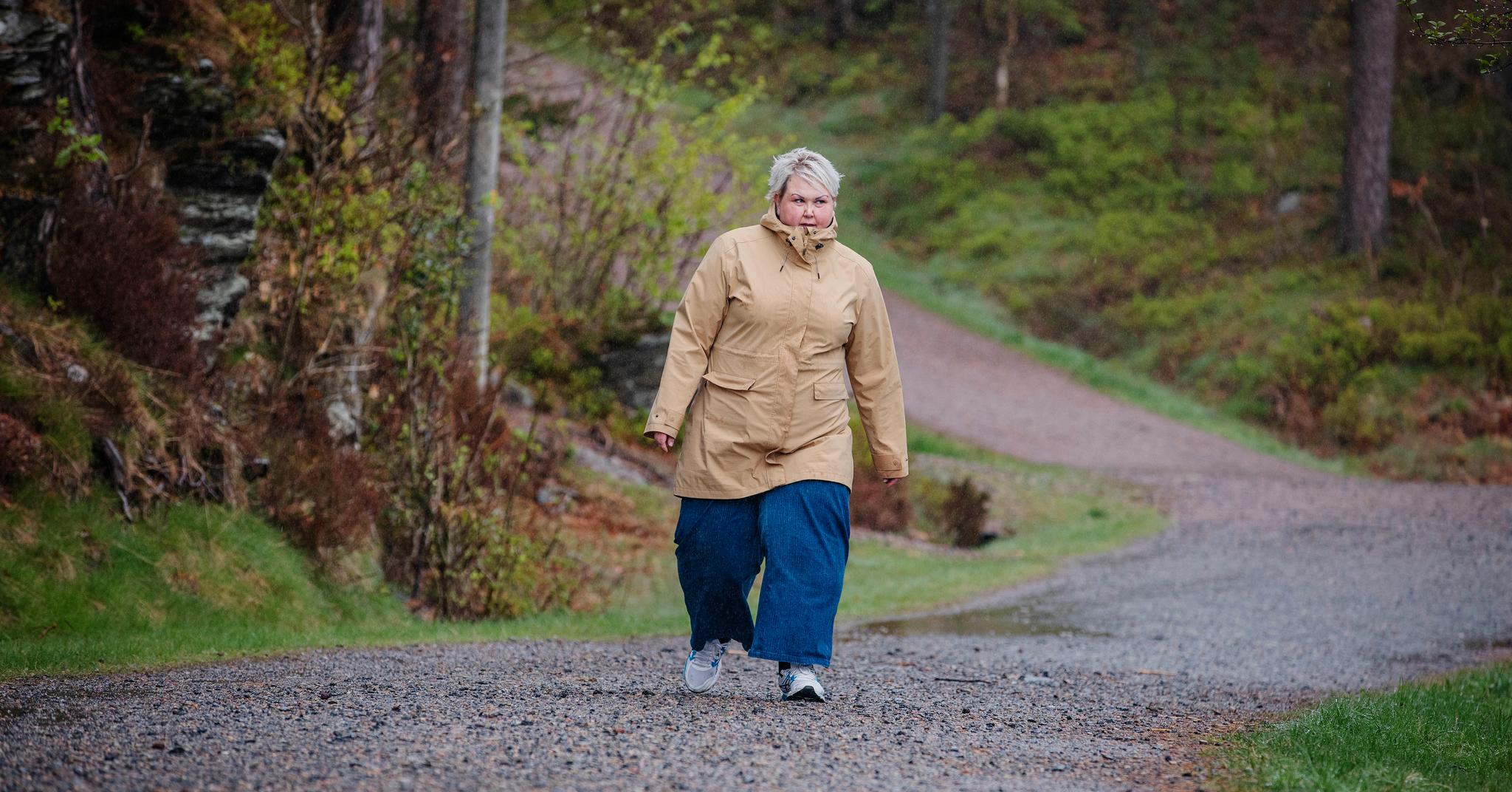 For fem og ett halvt år siden gikk Heidi Rosander (51) fra å være fysisk inaktiv til å begynne med to gåturer ukentlig. Det fikk hun stor effekt av.