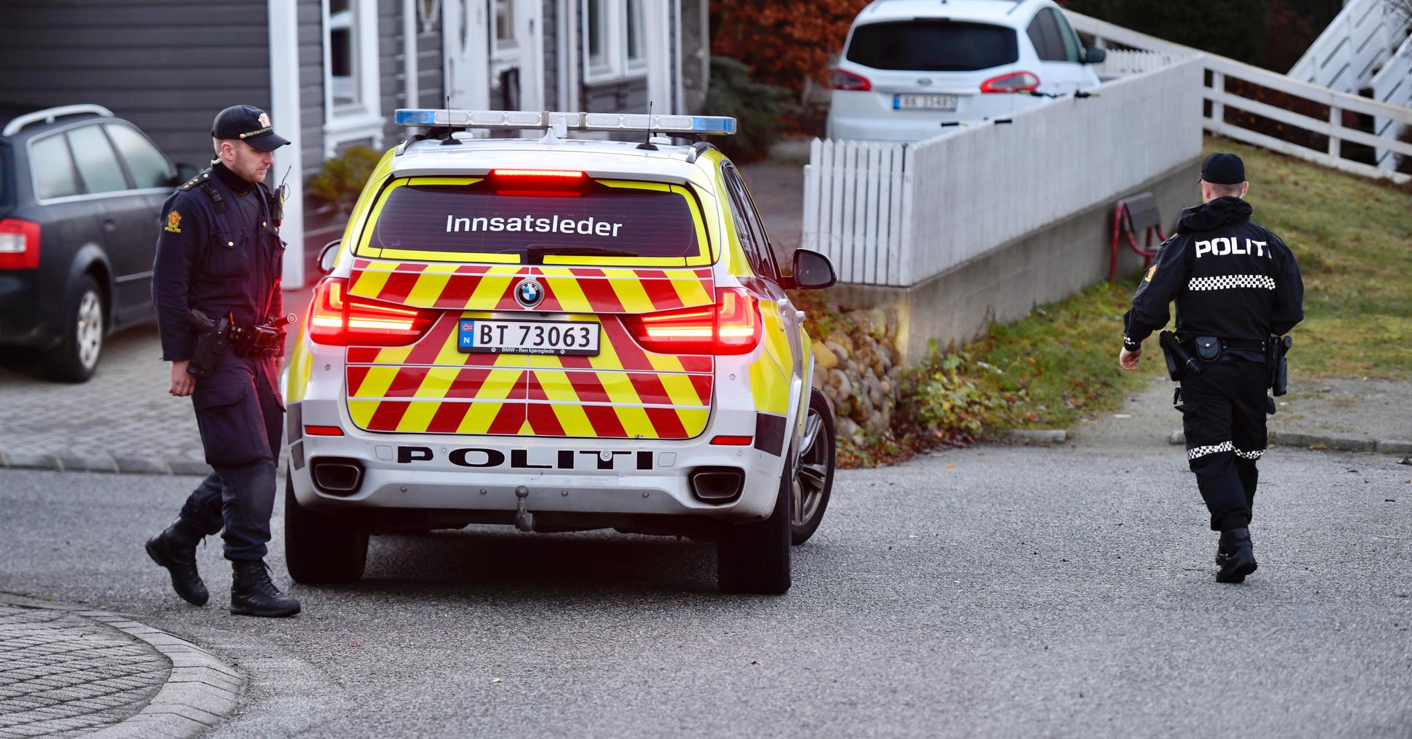 Politiet leter etter gjerningsmann på Austrått i Sandnes. 