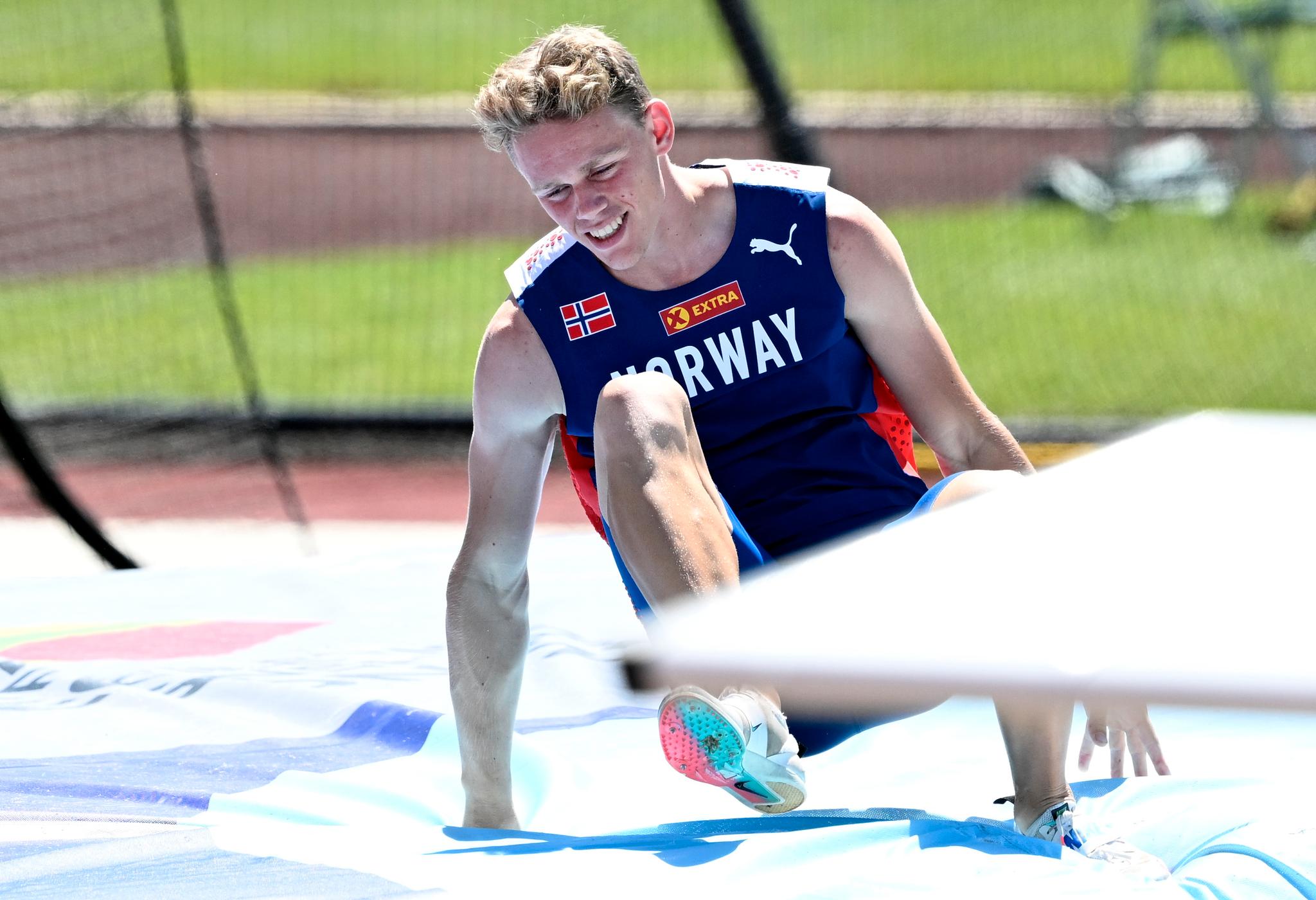 The beginner at WC Skotheim in 15th place in the decathlon