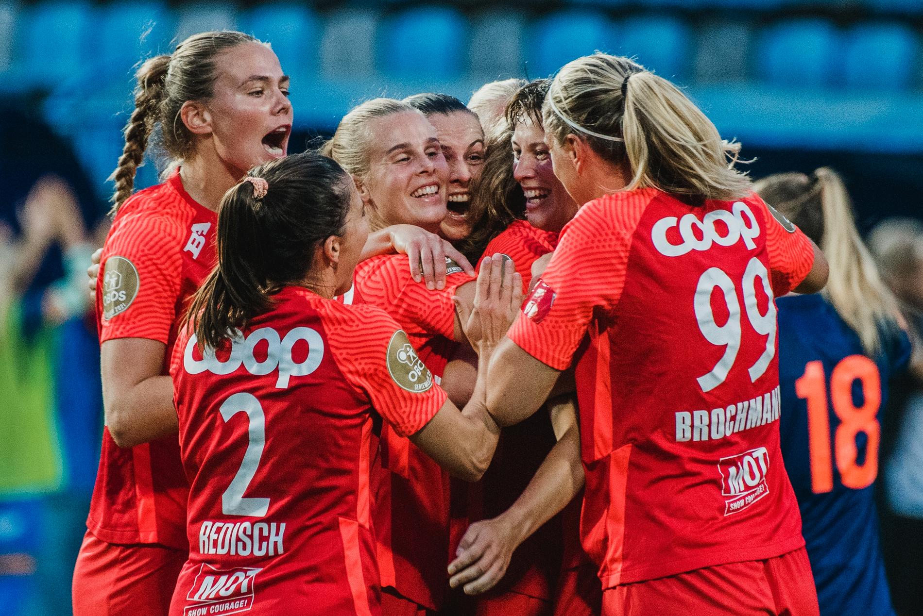 Brann Kvinner tok seg videre til Champions Leagueplayoff