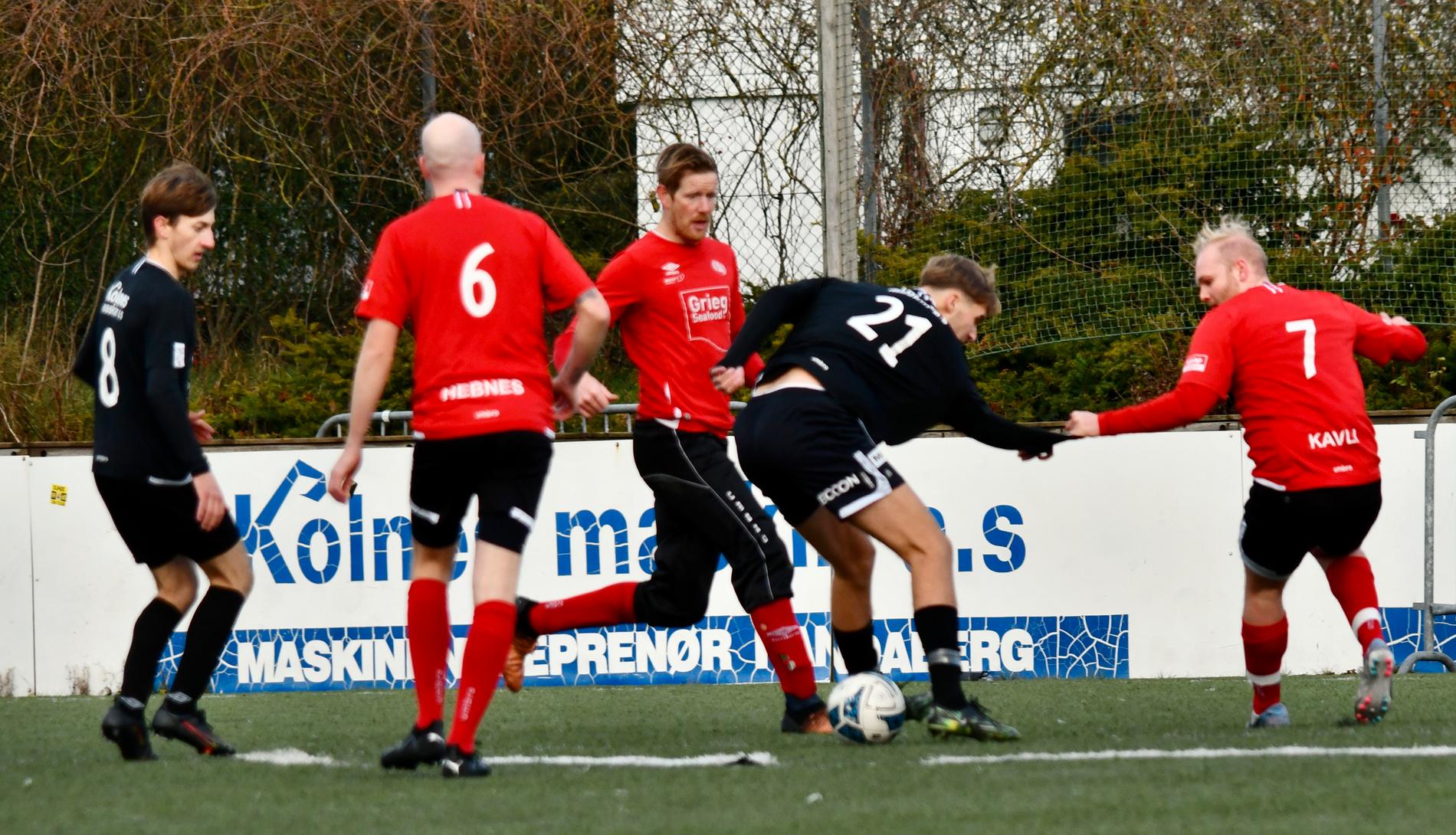 Randaberg 2 avsluttet sesongen i 5. divisjon mot bunnlaget Finnøy.