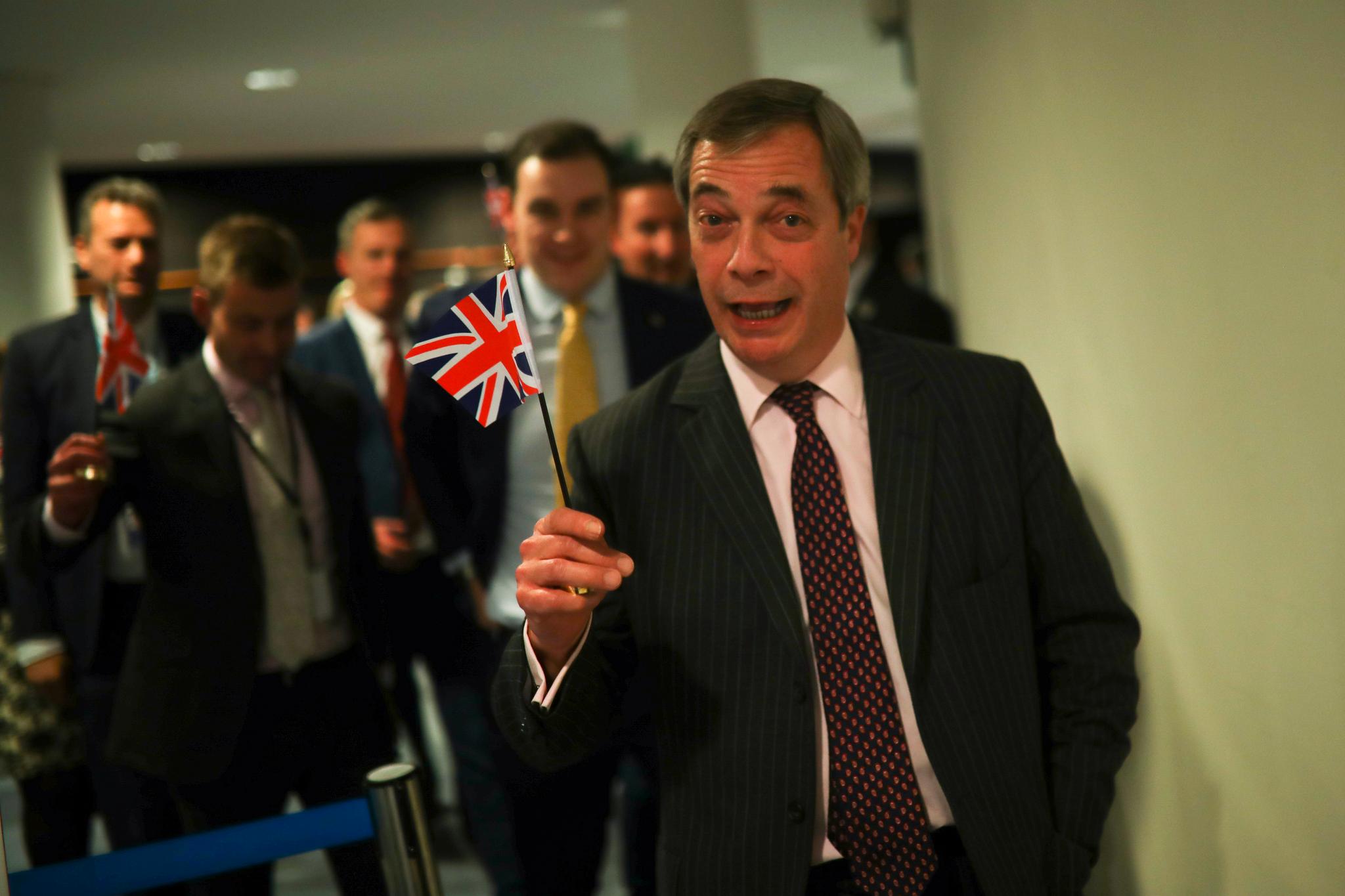 He is the face of Brexit.  Now Nigel Farage says he may want to move out of the country.