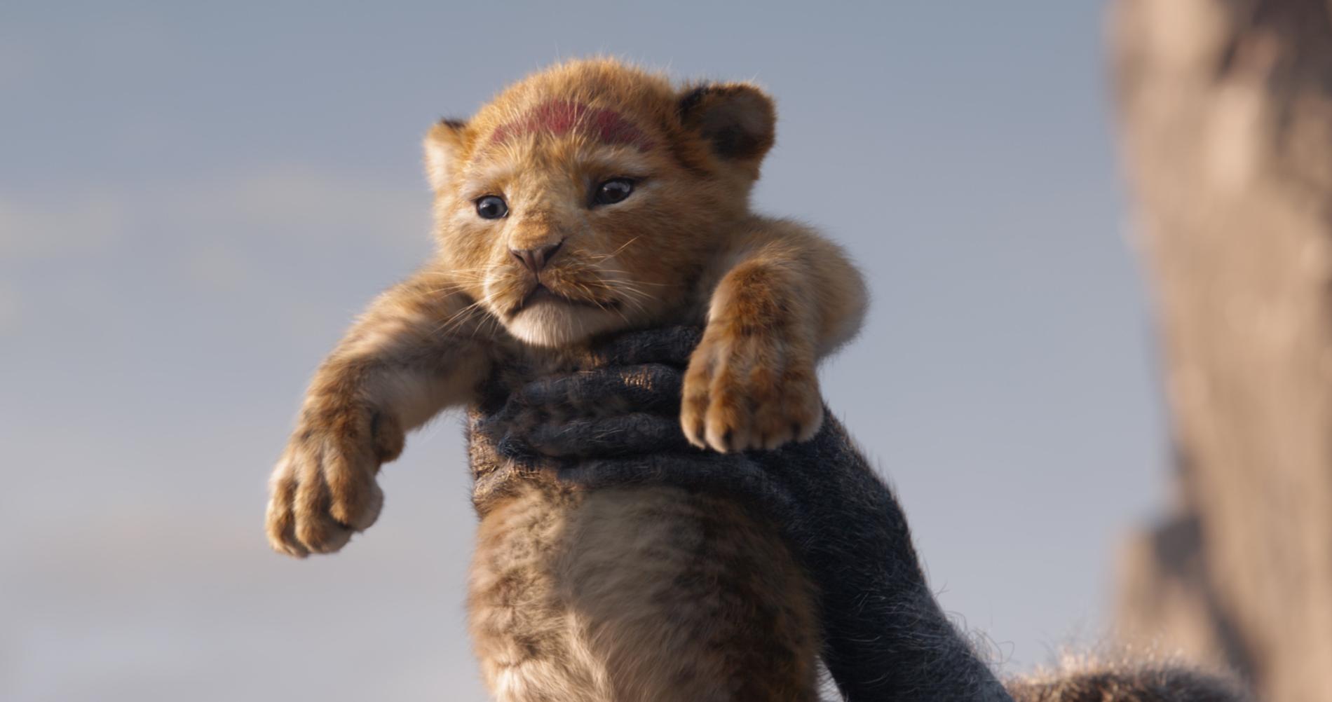 Hyllet for sin moderne animasjonsteknikk: «Løvenes konge» fra 2019 – her med Simba i front. 