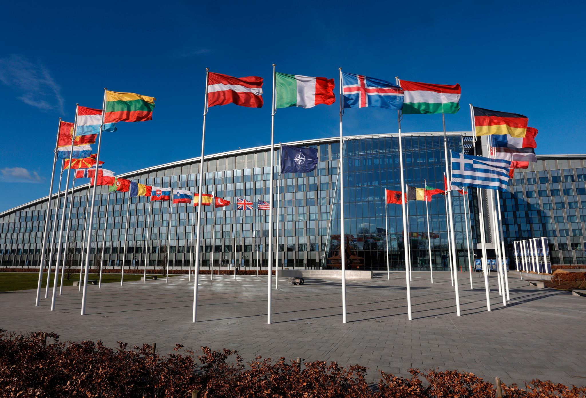 Natos hovedkvarter i Belgias hovedstad Brussel. 