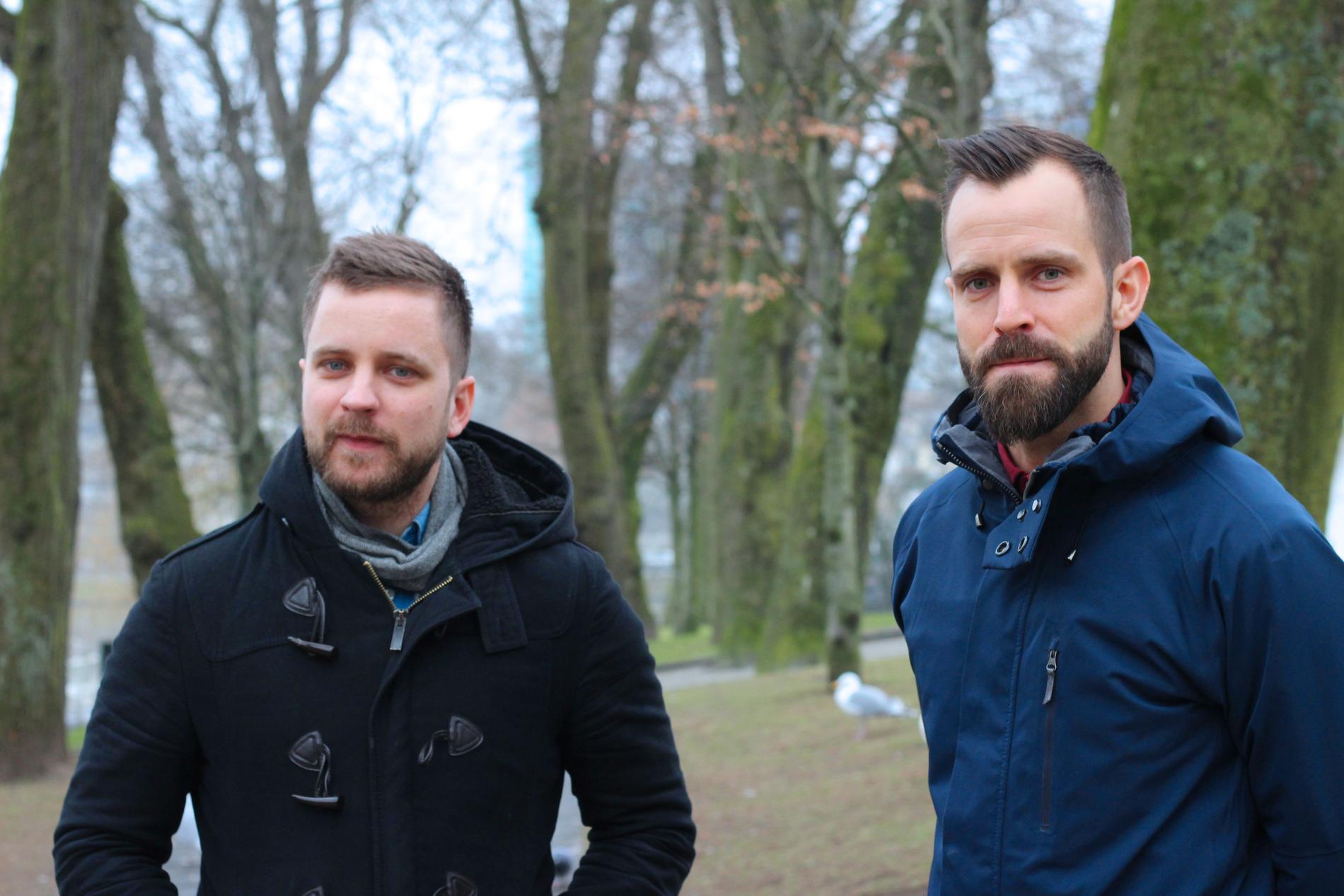 POOR EDWARD: Brødrene Kristian (32) og Martin (36) holder på med ny plate.