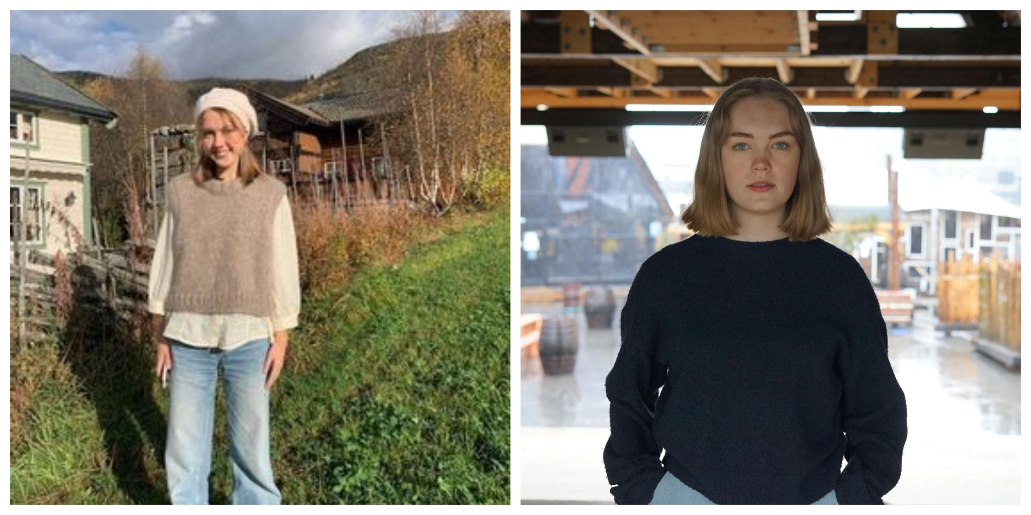 Ella Sidsel Svendsen Kvam (16), leder av Rogaland Grønn Ungdom. Og Helena Bugge (15), leder av Oslo Grønn Ungdom.