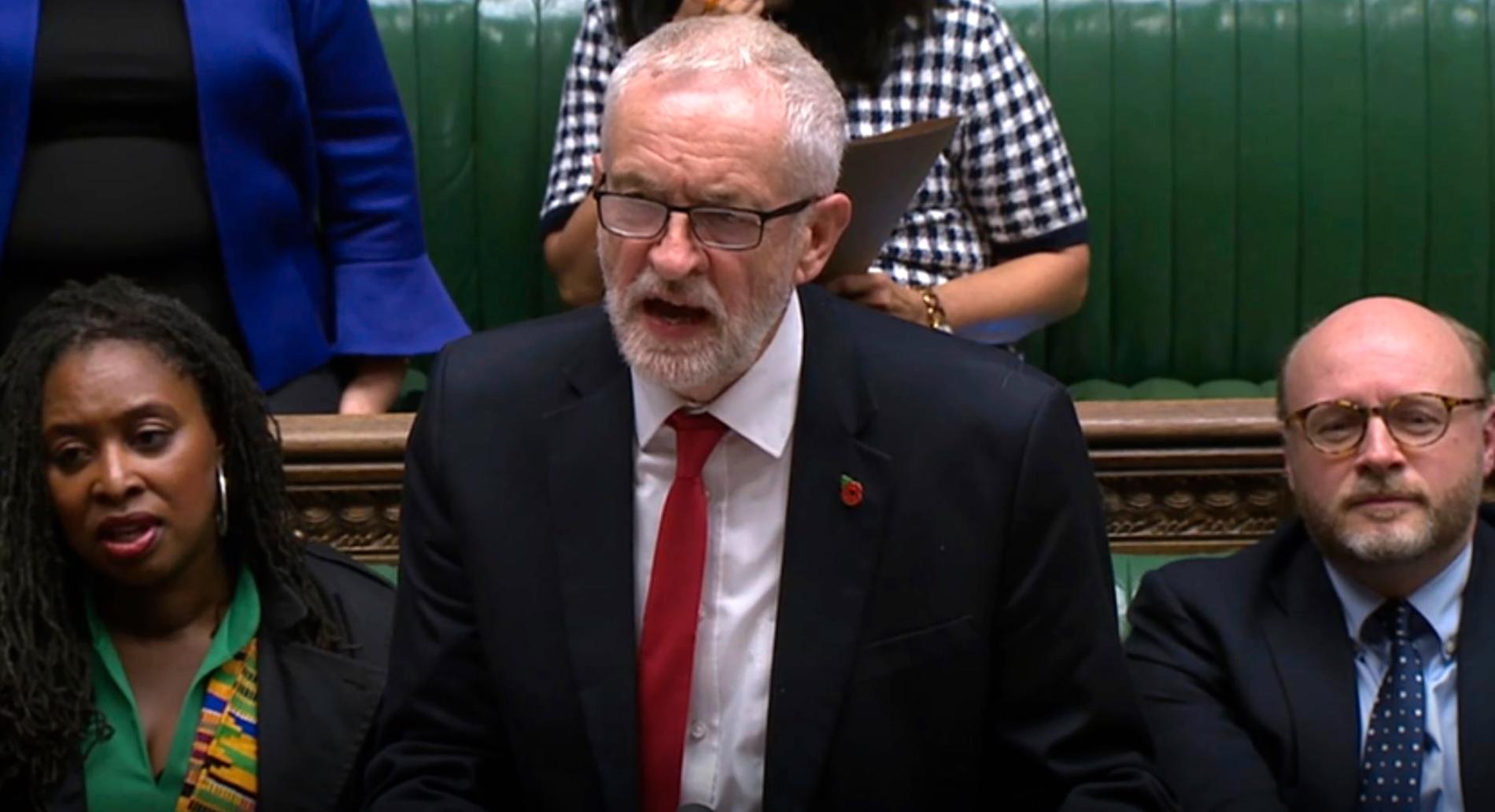 NYVALG: Labour-leder Jeremy Corbyn sa før debatten at med brexitutsettelsen på plass, var han innstilt på å gå til valg.