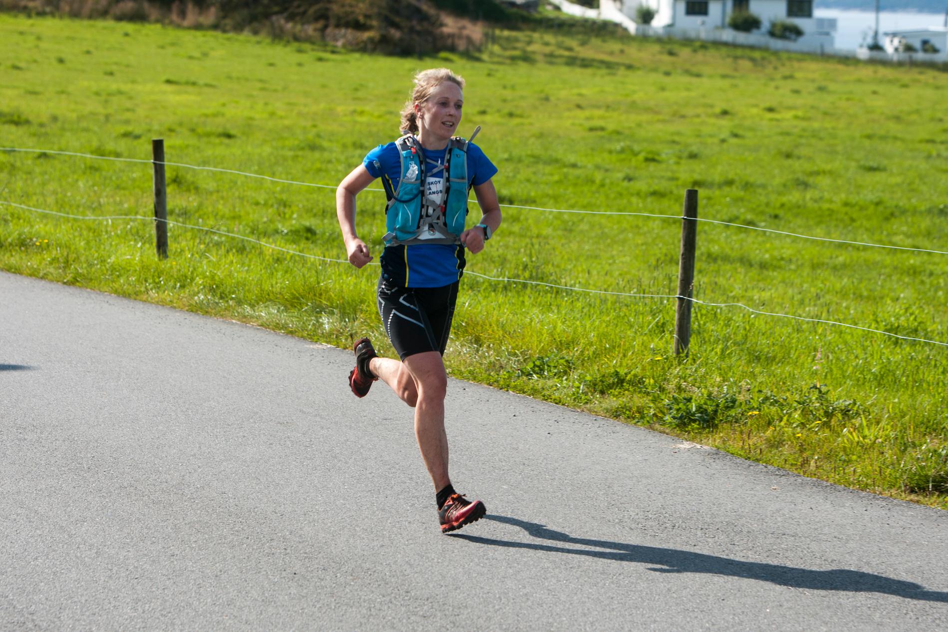  Sara-Rebekka Færø Linde med ny damerekord.