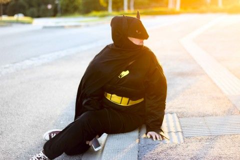 I fjor dukket Batman opp i Stavangers gater.