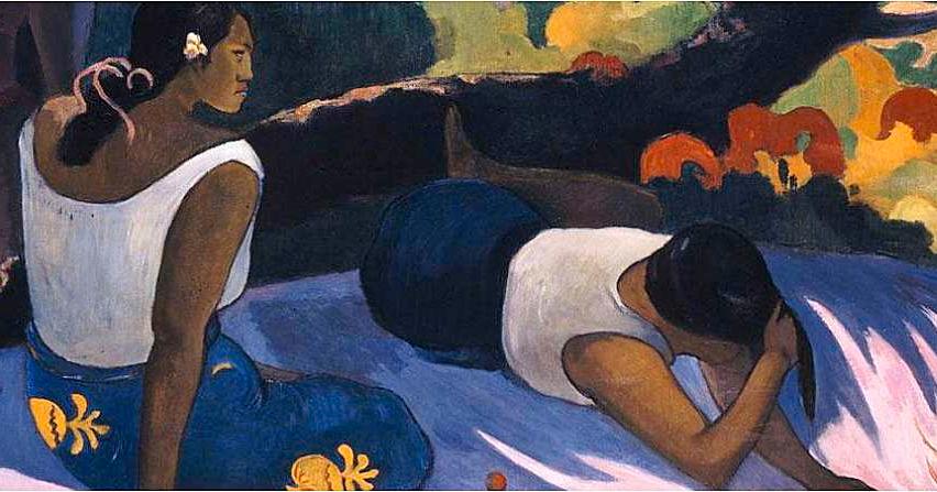 Paul Gauguins franske mesterverker i Glyptoteket i København. Her et motiv fra hans reiser til Tahiti.