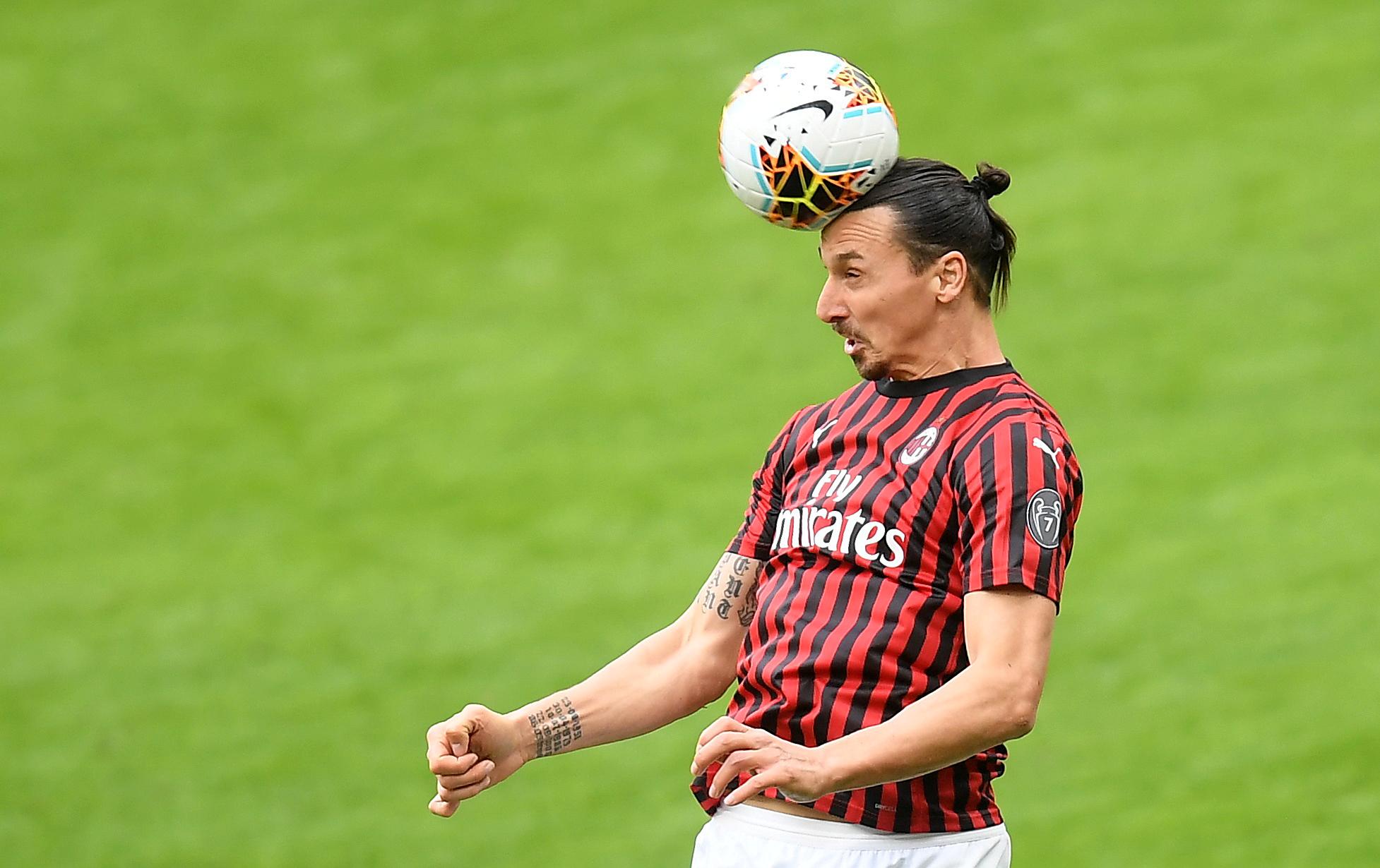 Zlatan scoret, men måtte ergre seg over tap for sitt Milan. 