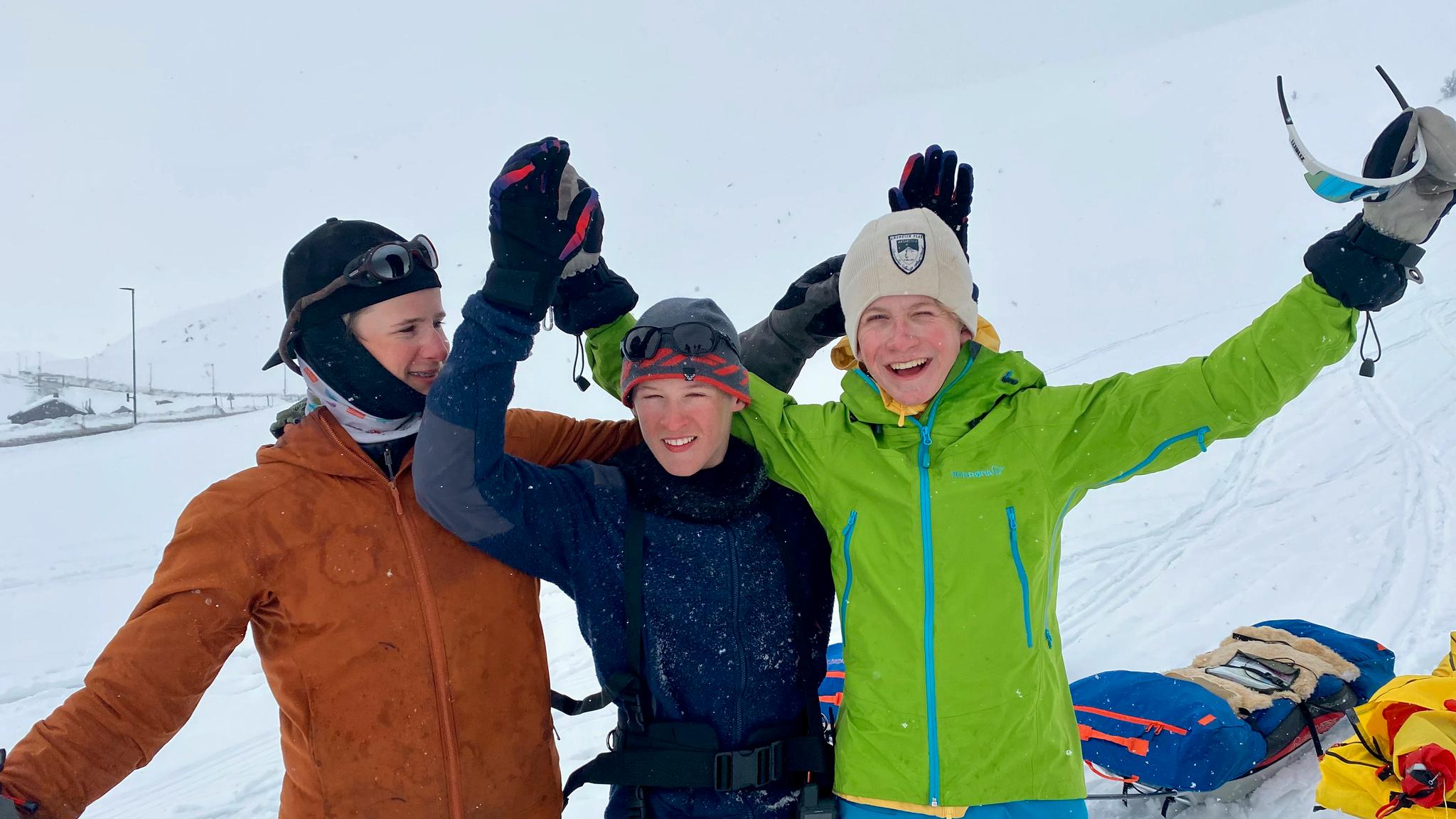 14-åringer gikk Hardangervidda på langs alene
